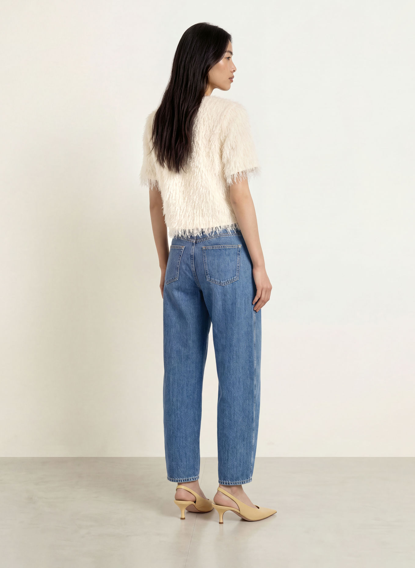 Rich & Royal Barrel Jeans: 700 DENIM BLUE