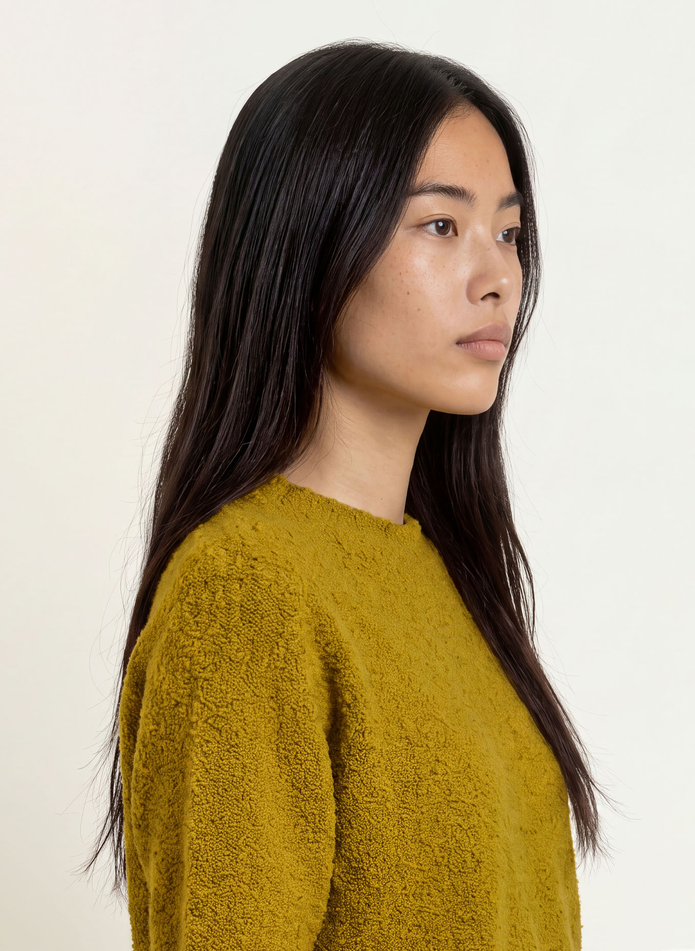 Rich & Royal Pullover mit 3/4-Arm: GRÜN