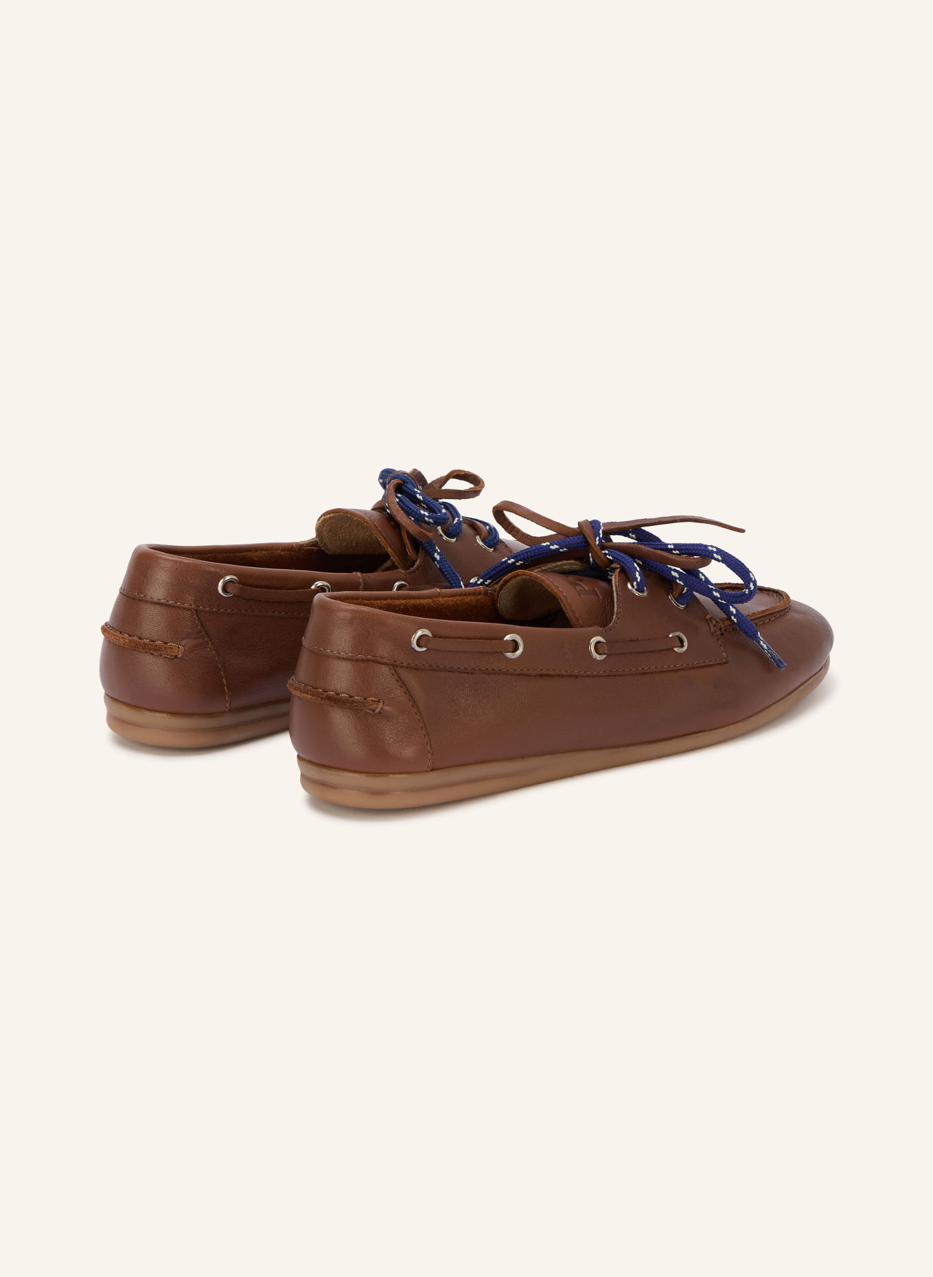 Posa Bootsschuhe: BRAUN / SILBER