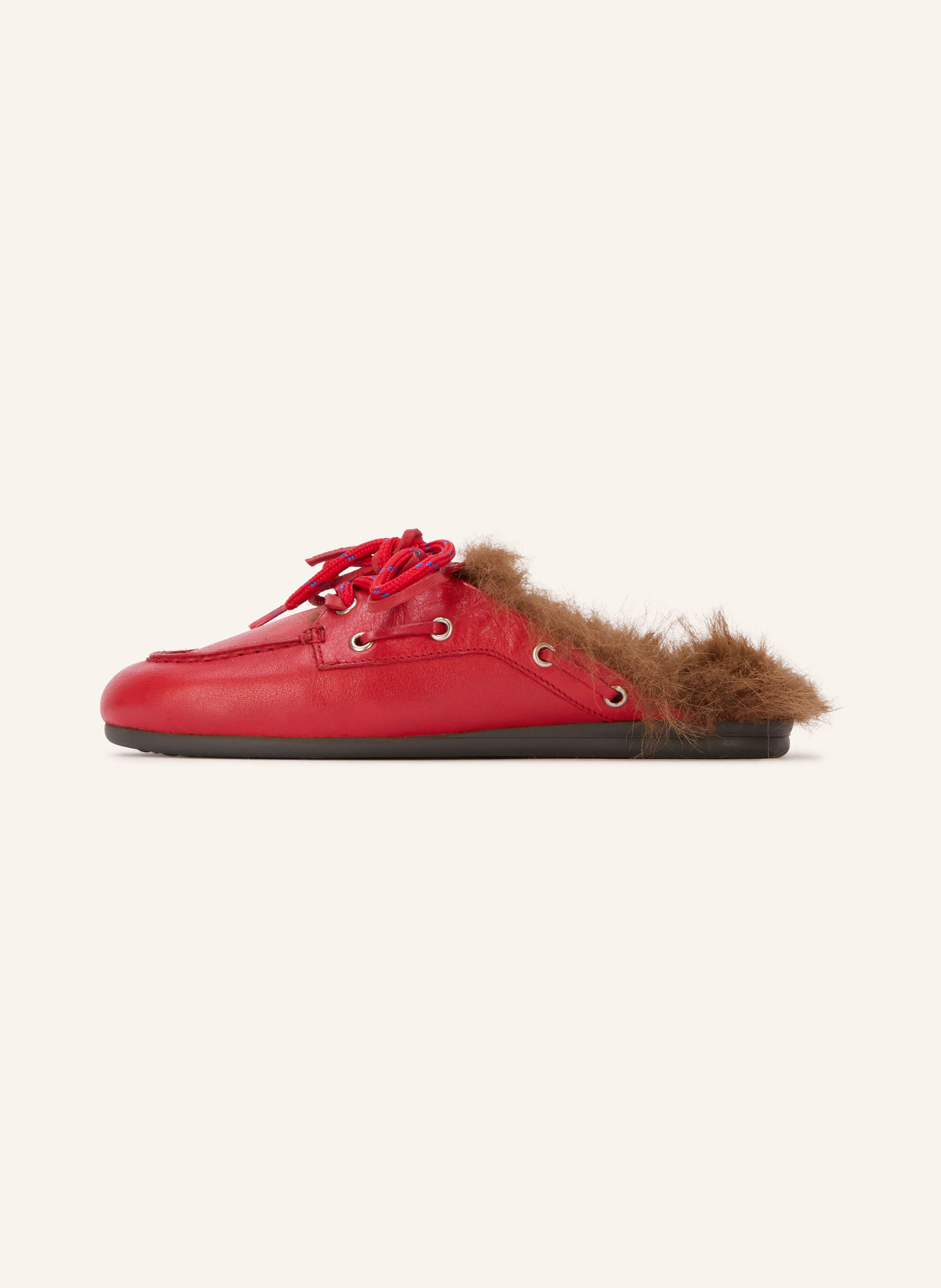 Posa Mules: RED / SILVER