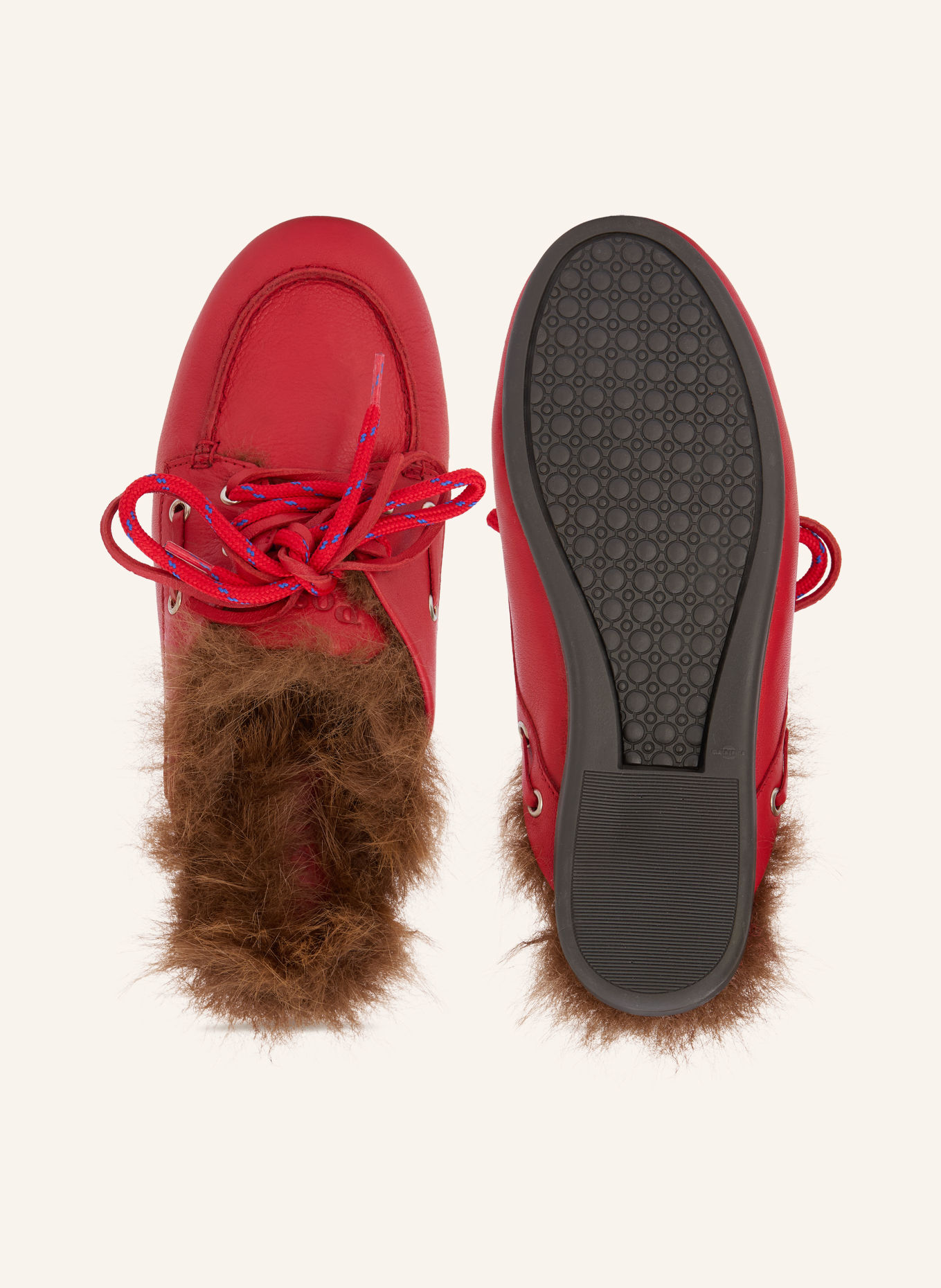 Posa Mules: RED / SILVER