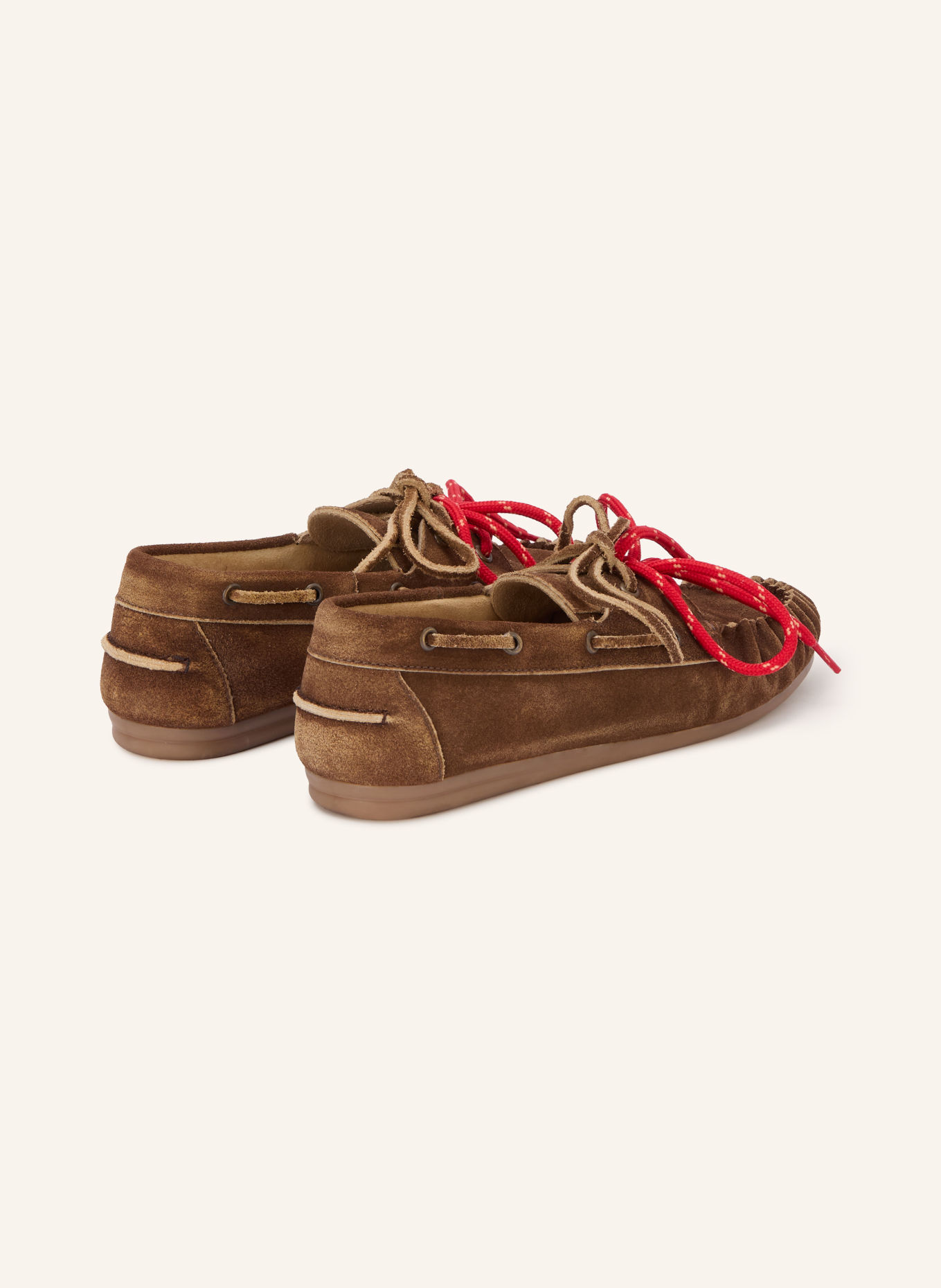 Posa Bootsschuhe: DUNKELBRAUN / GOLD