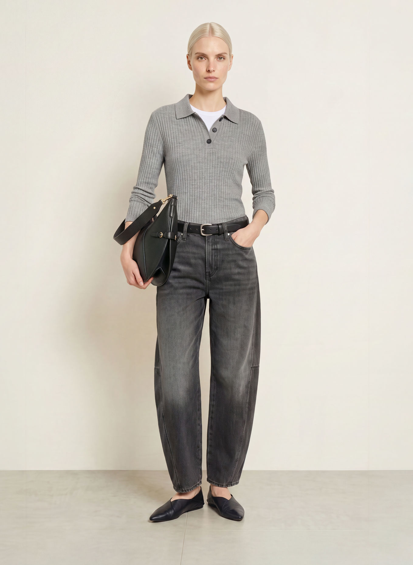 s.Oliver Barrel Jeans: 98Y6 GREY/BLACK