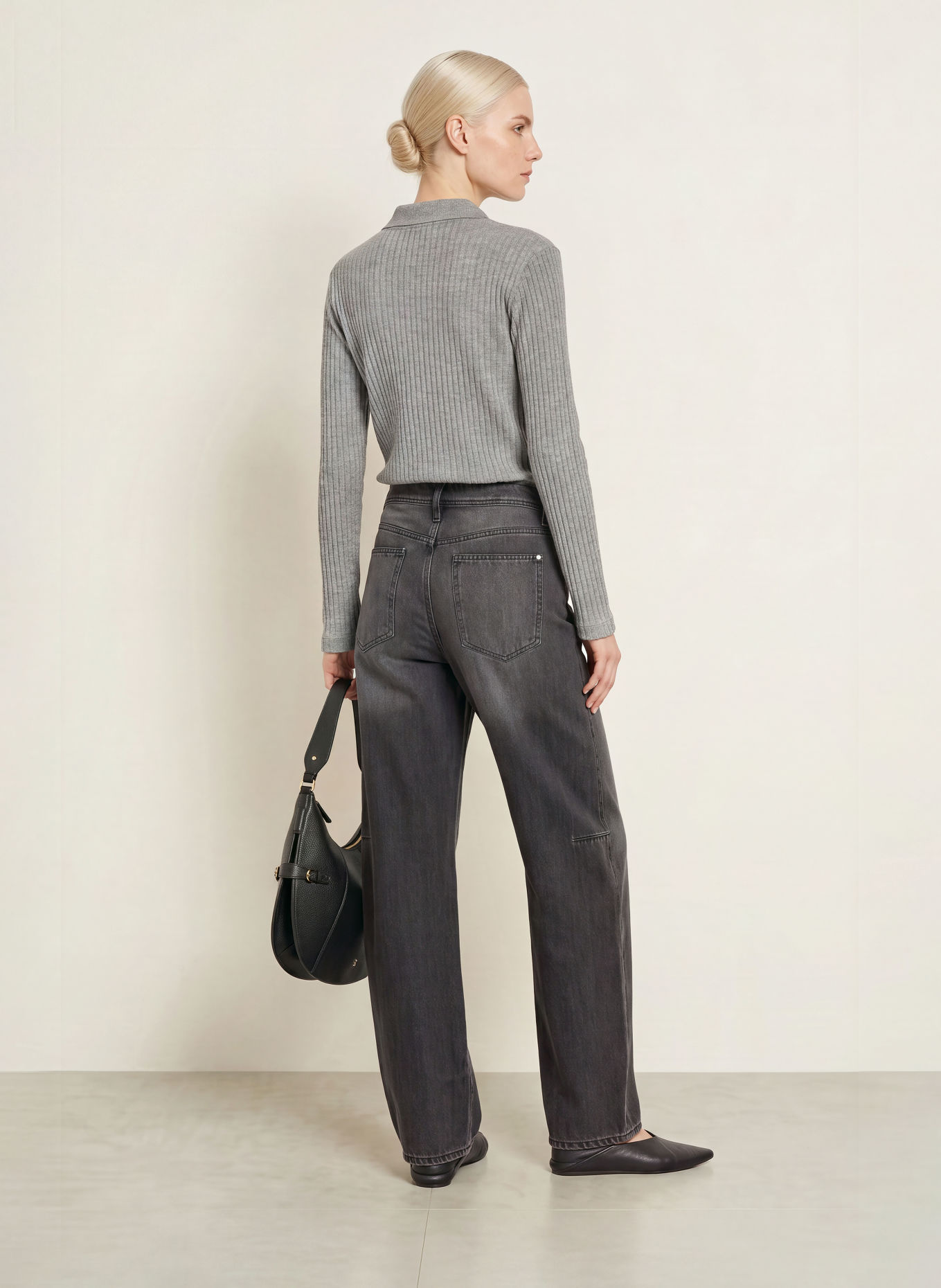 s.Oliver Barrel Jeans: 98Y6 GREY/BLACK