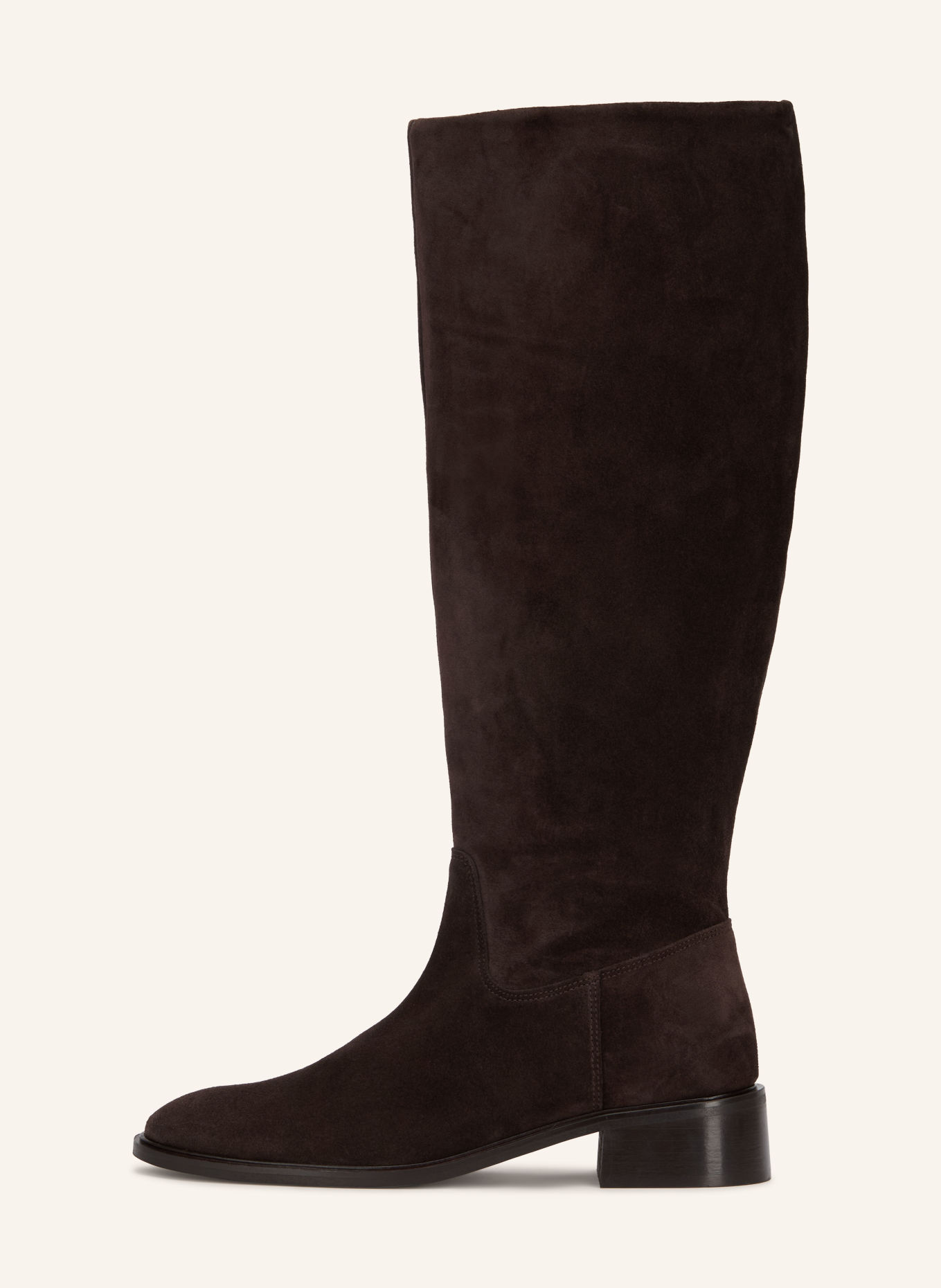 MRS & HUGS Stiefel: DUNKELBRAUN / GOLD