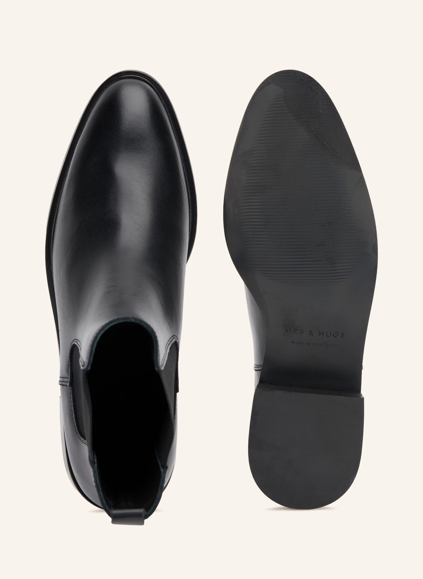 MRS & HUGS Chelsea-Boots: SCHWARZ