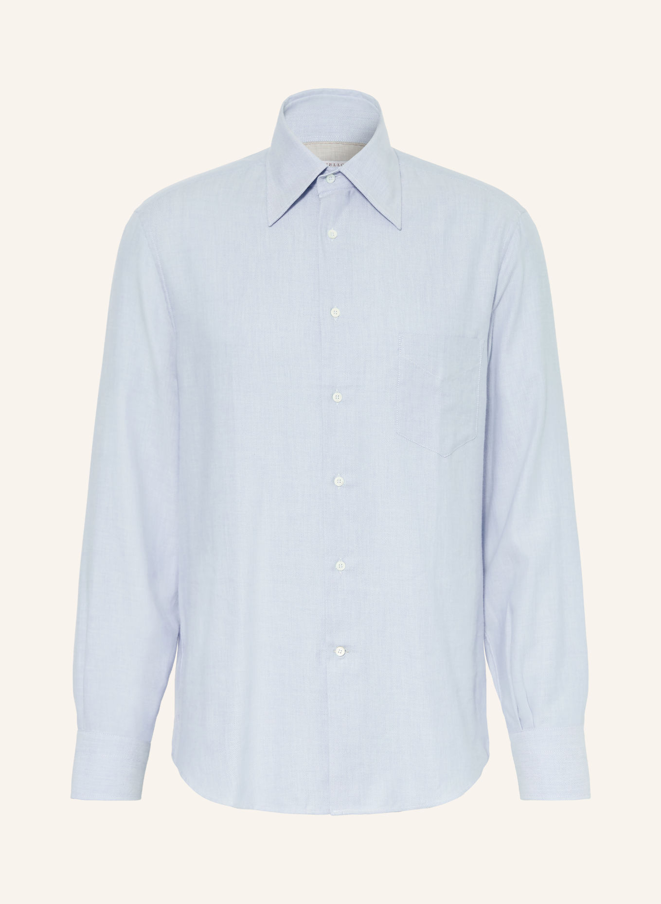 BRUNELLO CUCINELLI Košile Comfort Fit: TMAVĚ MODRÁ