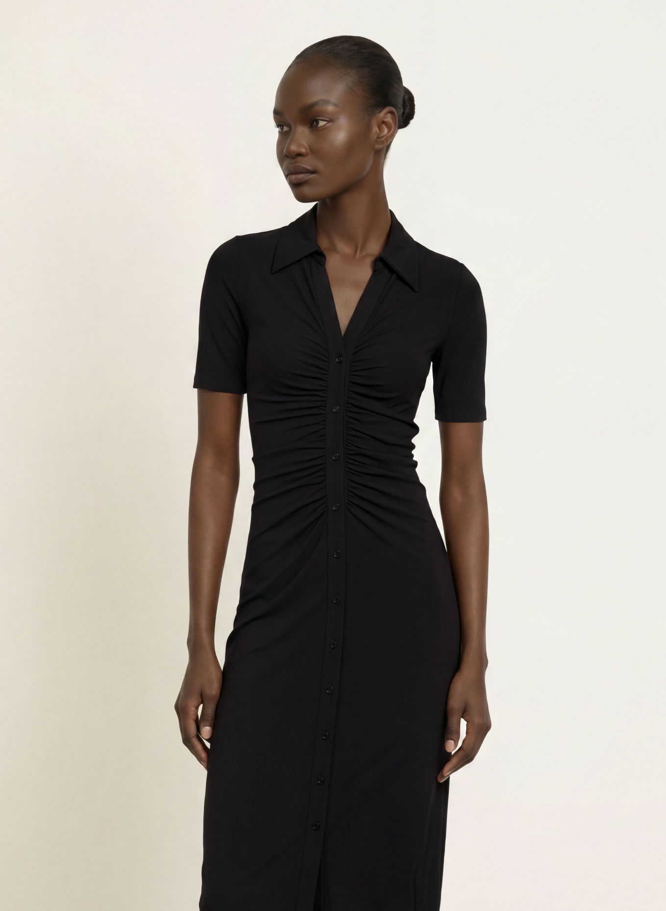 DIANE VON FURSTENBERG Jurk ZOEY: ZWART
