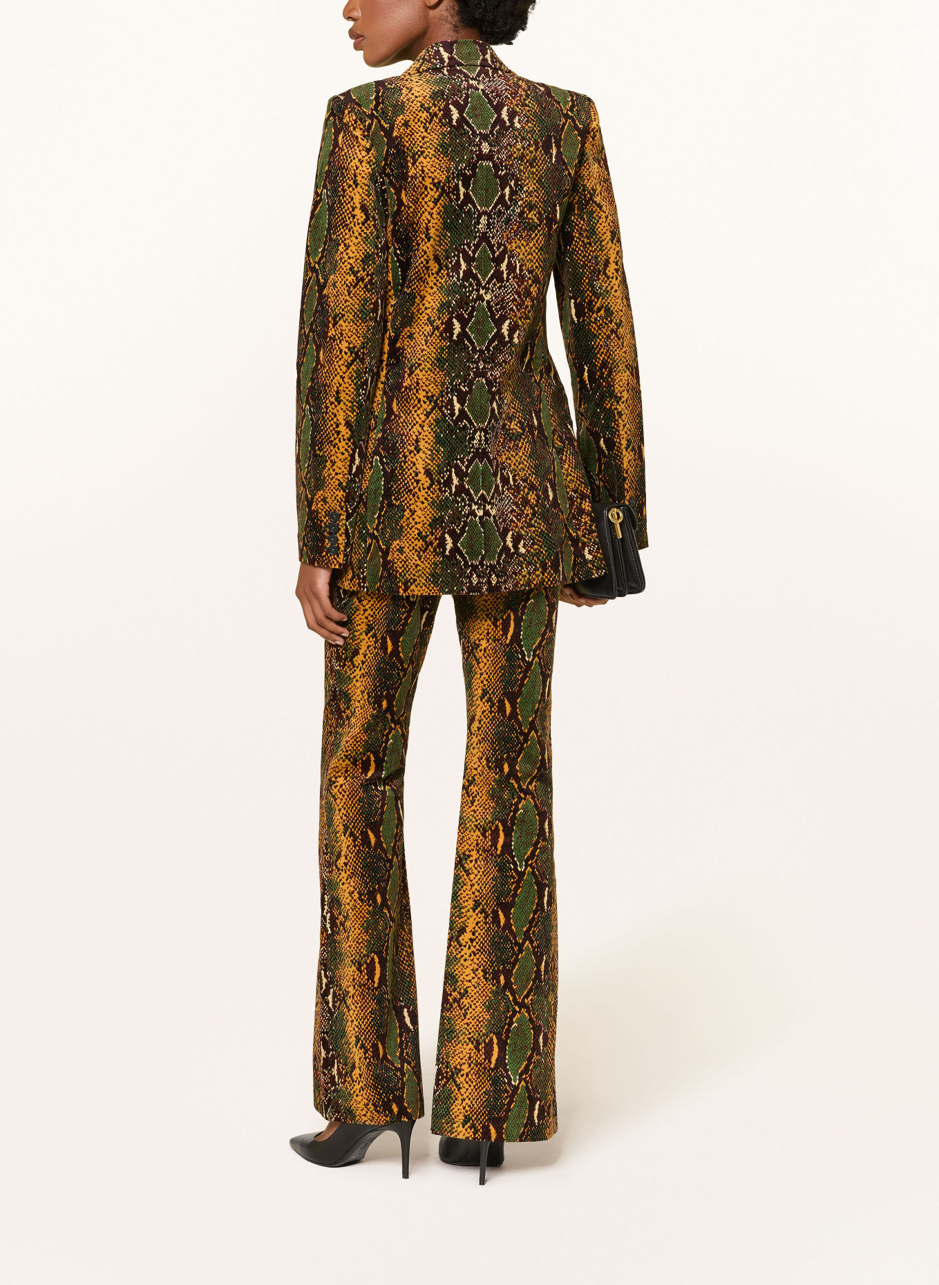 DIANE VON FURSTENBERG Cordbroek ELISE: SEMCY SERPENTE MINI CARAW