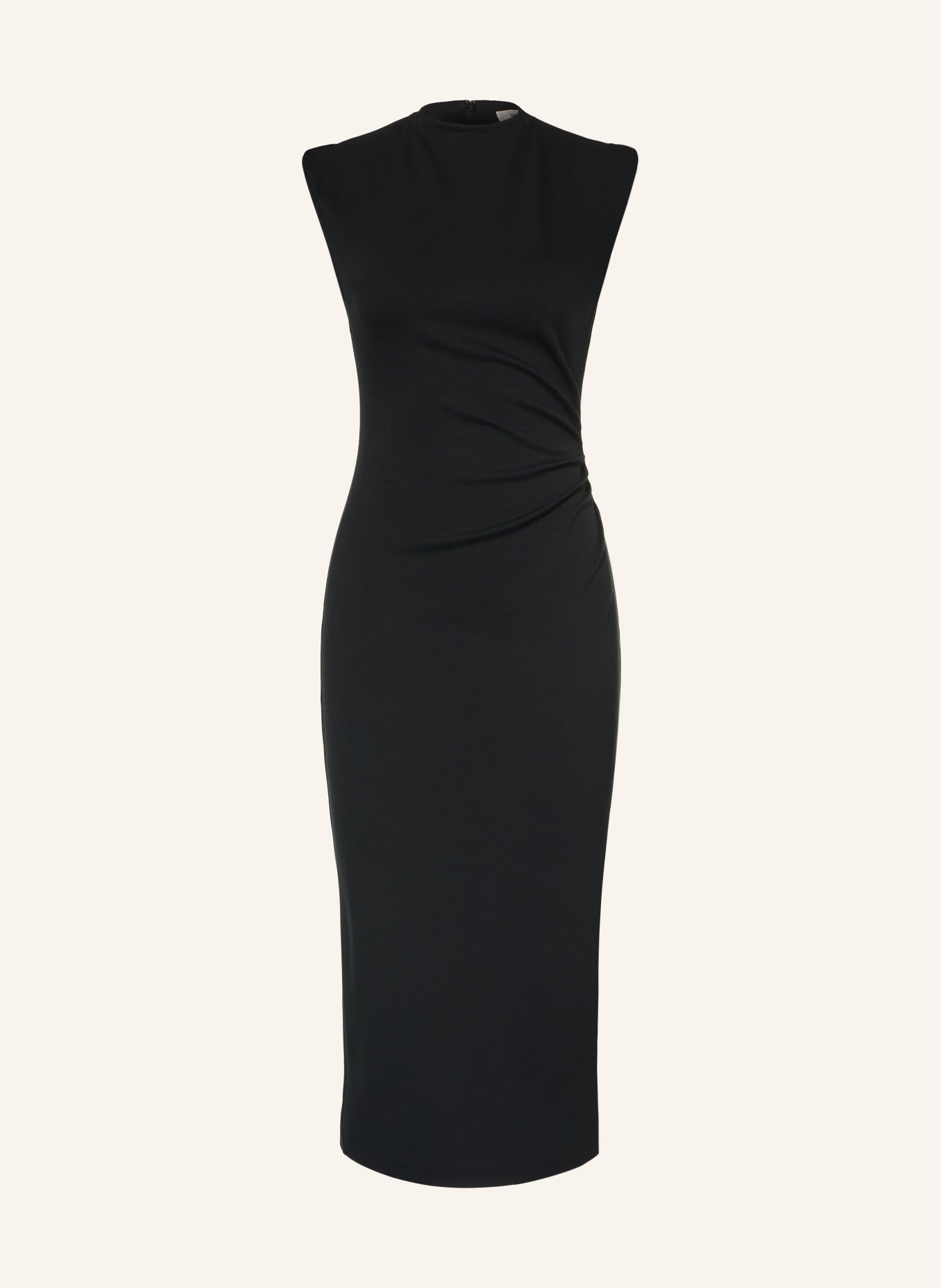 DIANE VON FURSTENBERG DARRIUS-etui-jurk van jersey: ZWART