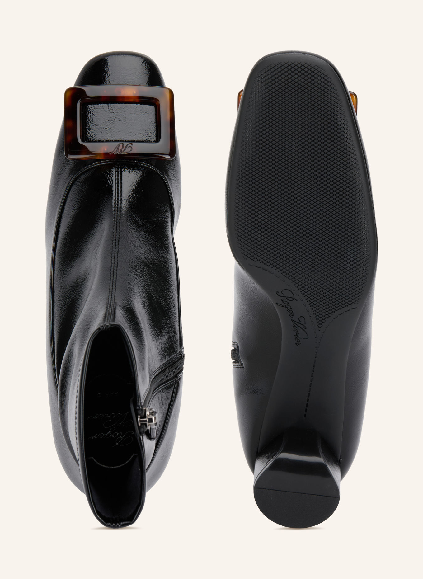 Roger Vivier Stiefeletten: SCHWARZ / DUNKELBRAUN / BRAUN