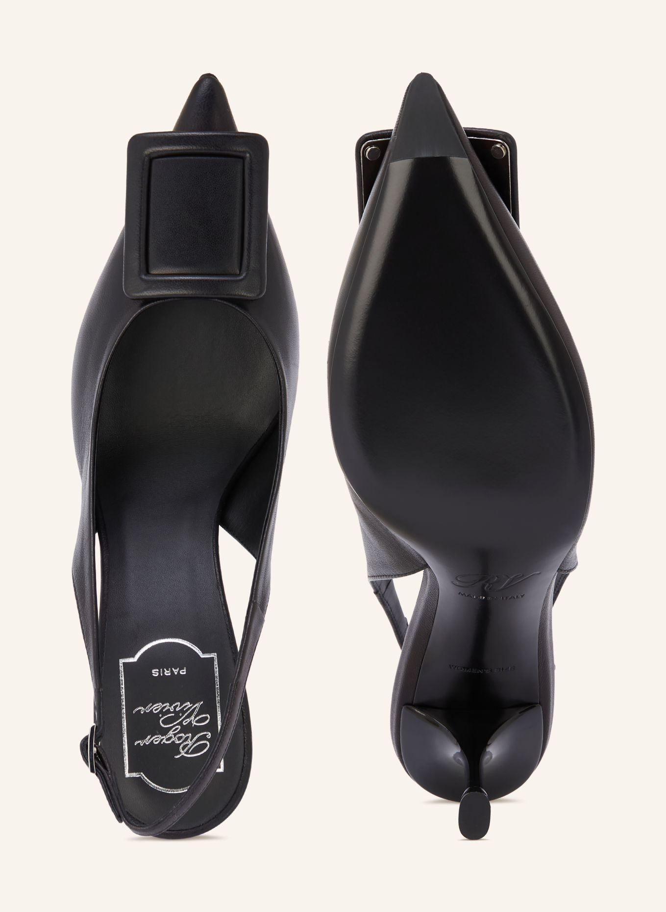 Roger Vivier Slingpumps VIV' IN THE CITY: SCHWARZ