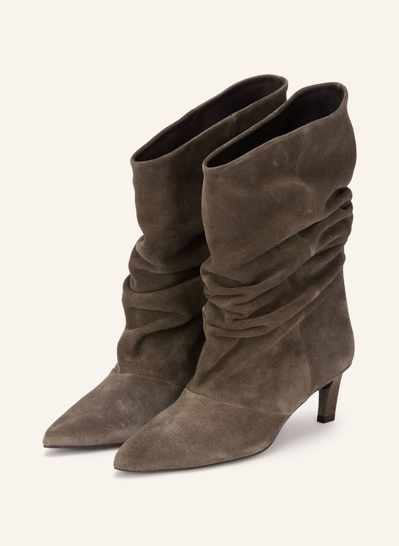 MRS & HUGS Ankle boots: TAUPE