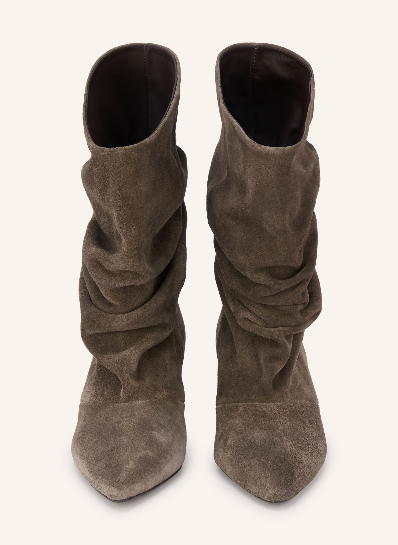 MRS & HUGS Ankle boots: TAUPE