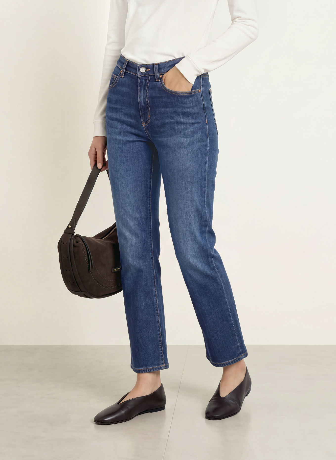 Marc O'Polo Straight Jeans LINDE: 4440 Dark Blue_Multi_01