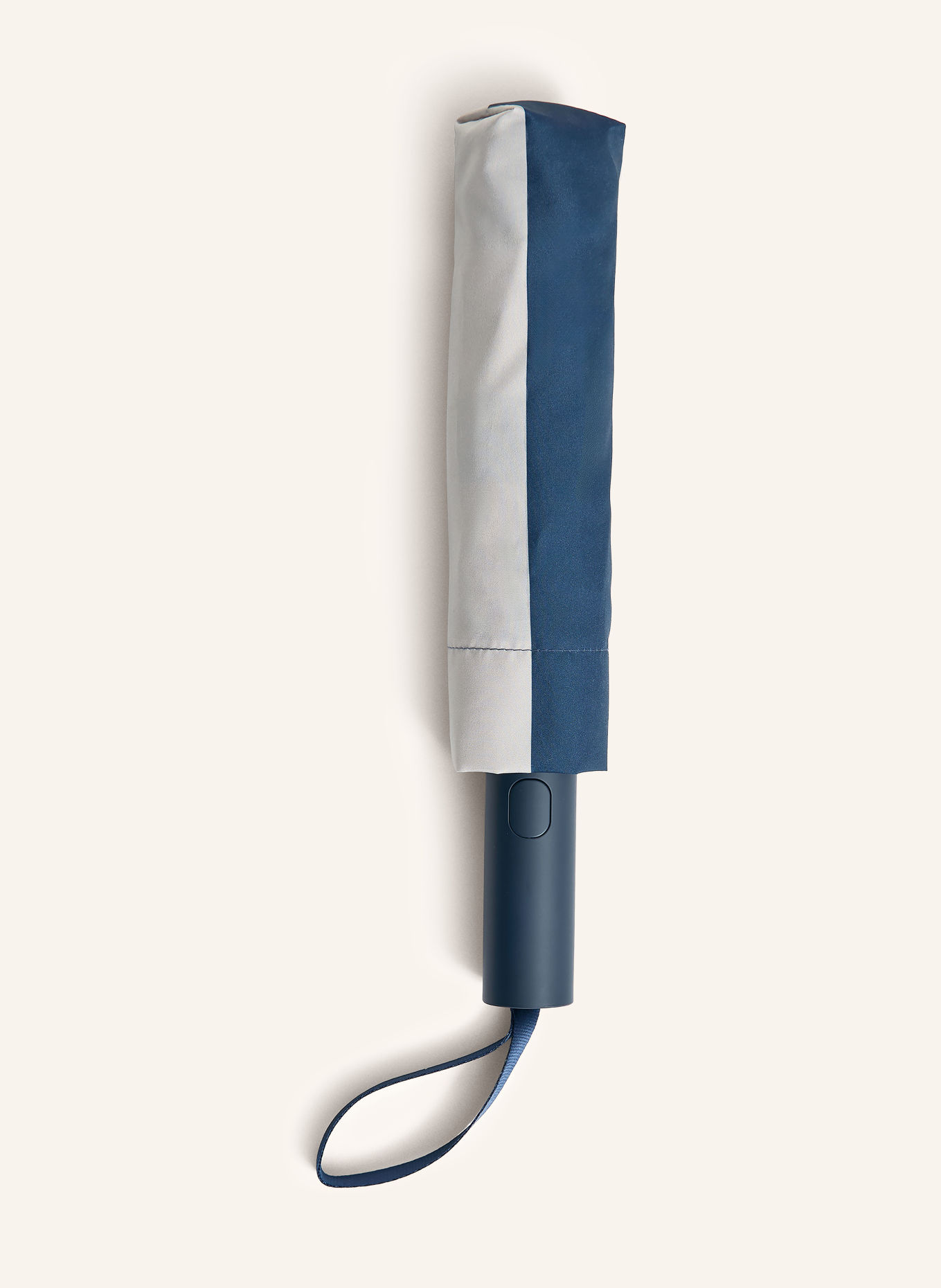 HAY Paraplu: LICHTGRIJS / DONKERBLAUW