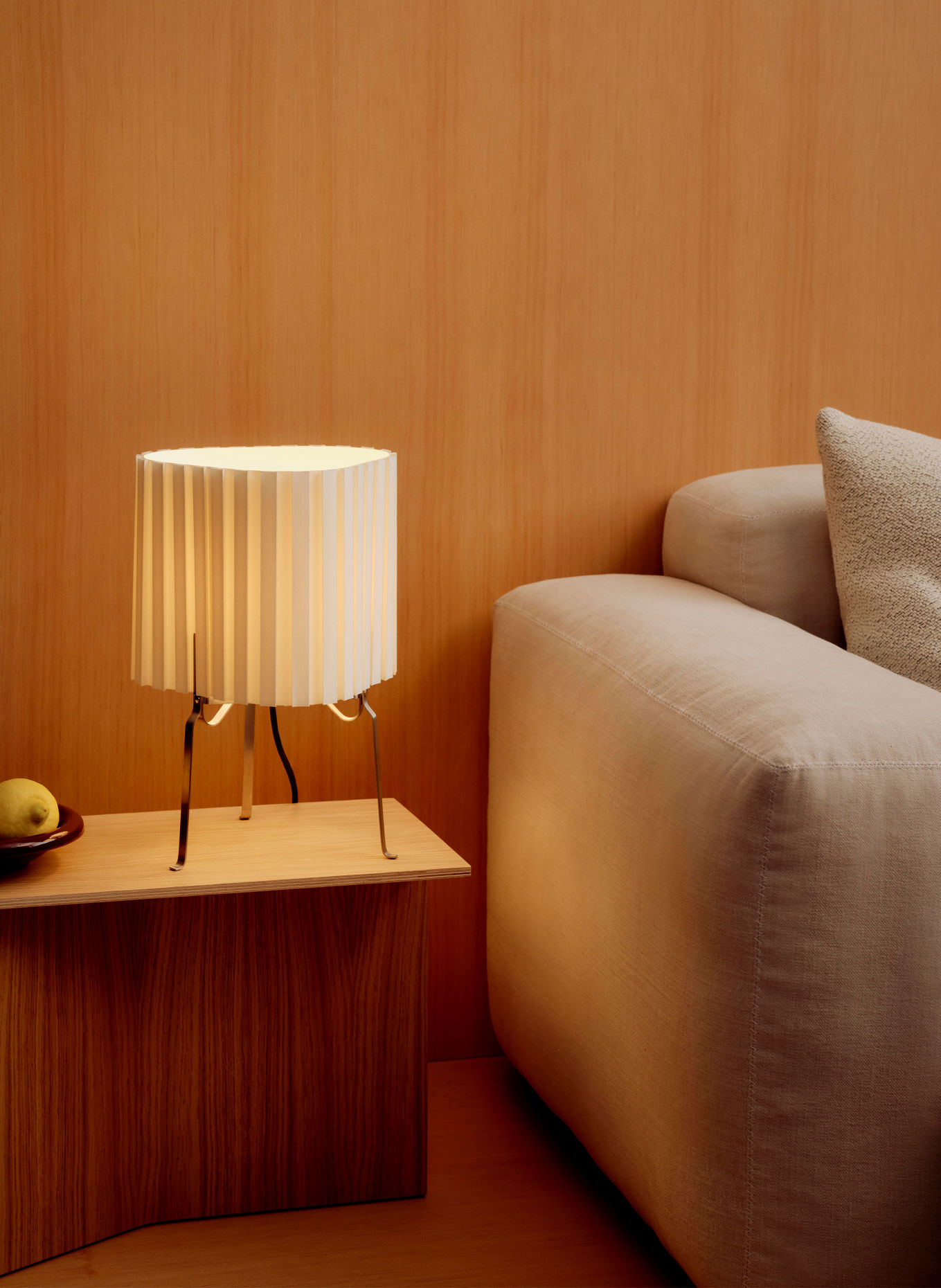 HAY CANELÉ Table Lamp: CREAM