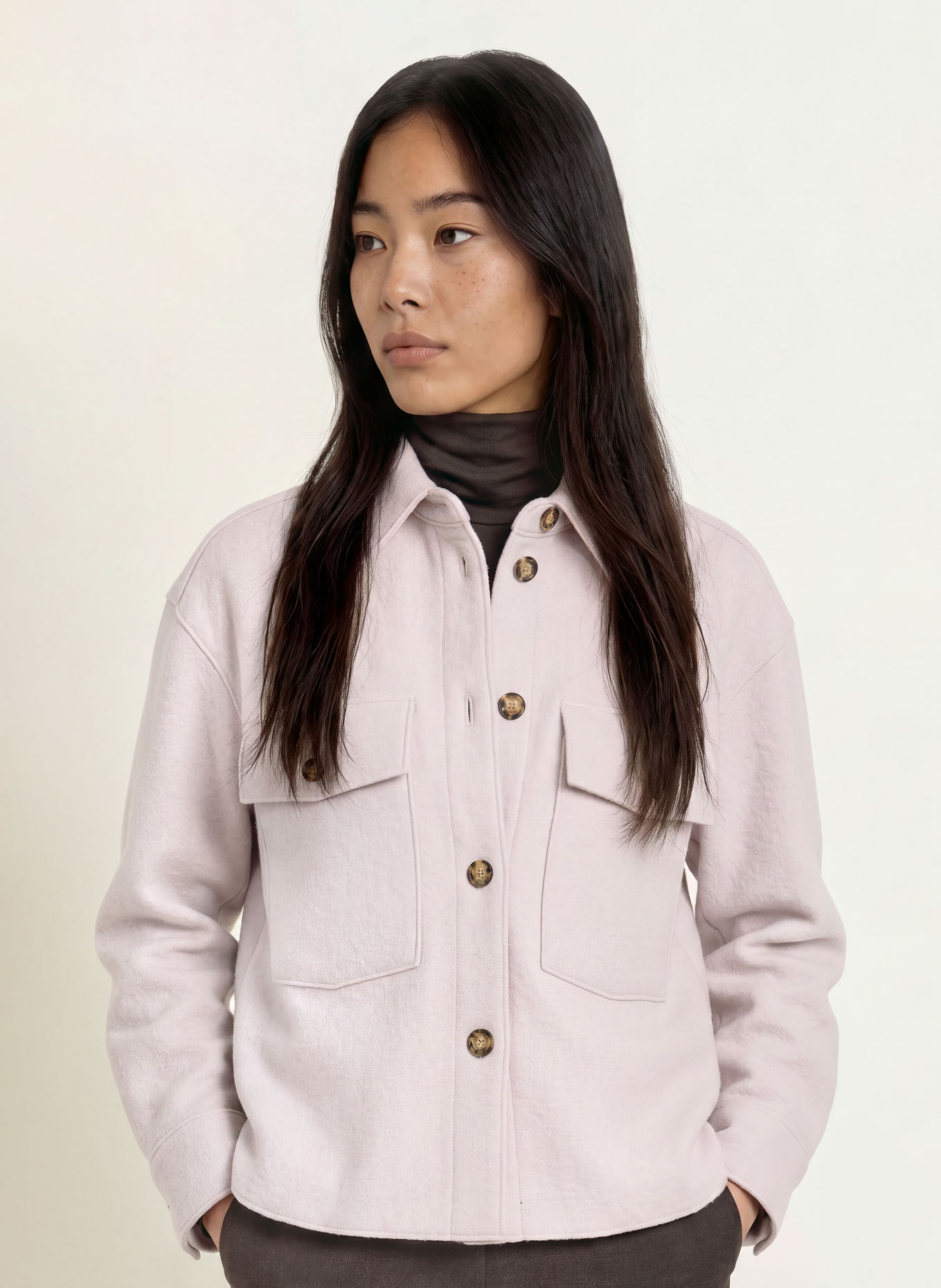 oui Overjacket: ROSE CLAIR