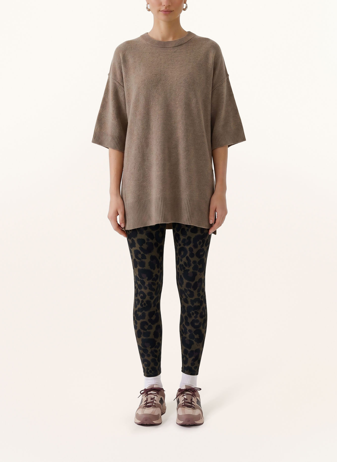 oui Legging: TAUPE / MARRON FONCÉ / NOIR