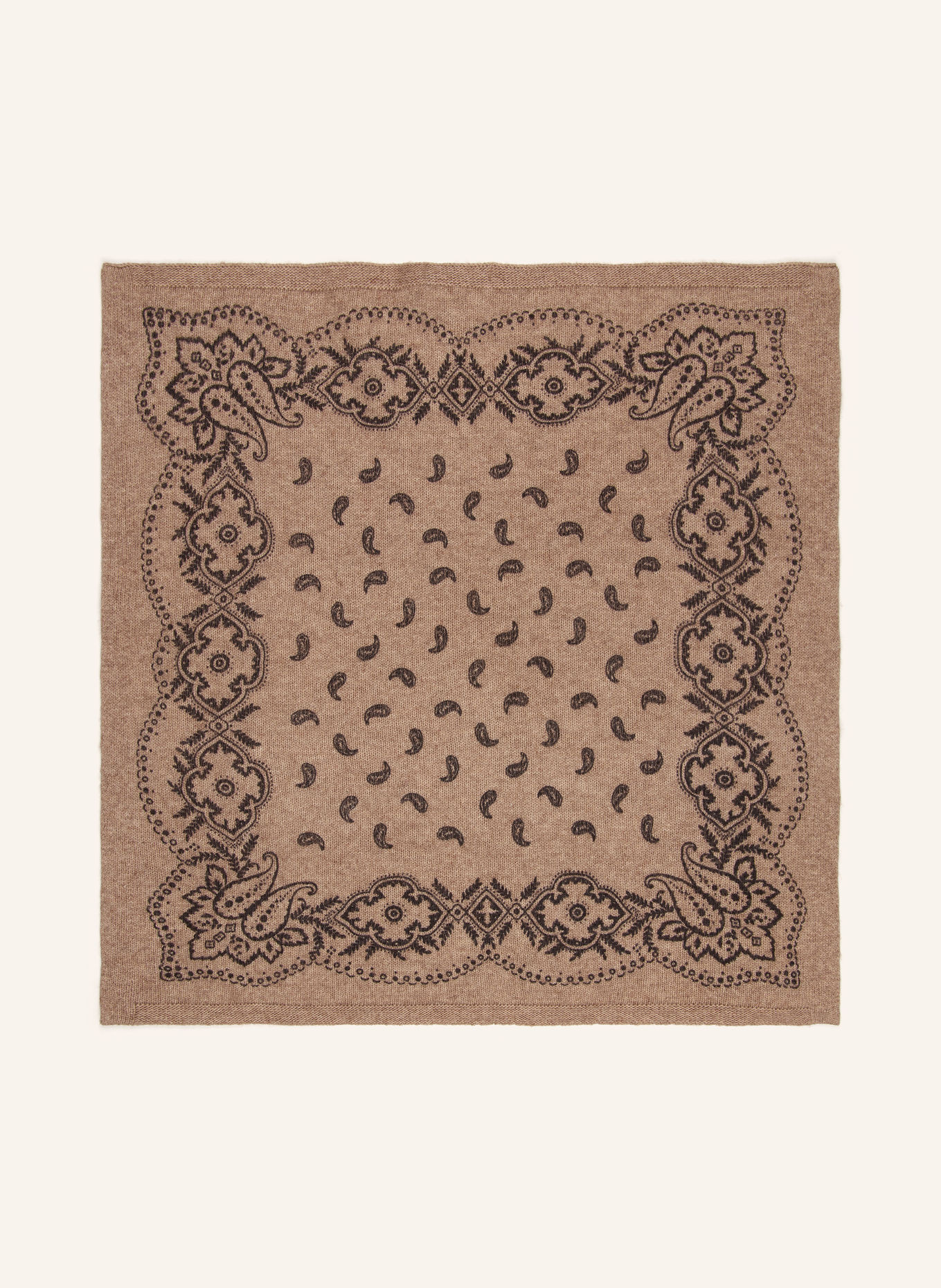 NEO NOIR Tuch ADELINA: BEIGE / DUNKELBRAUN