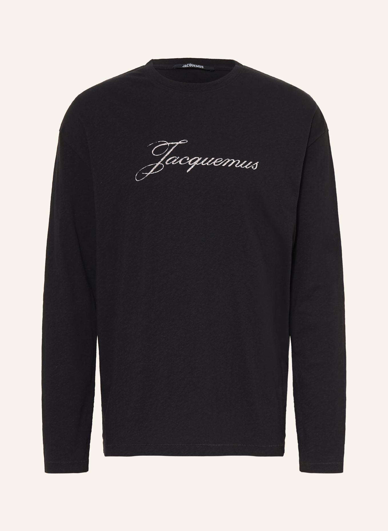 JACQUEMUS Long-sleeve shirt Limited Edition T-Shirt: BLACK