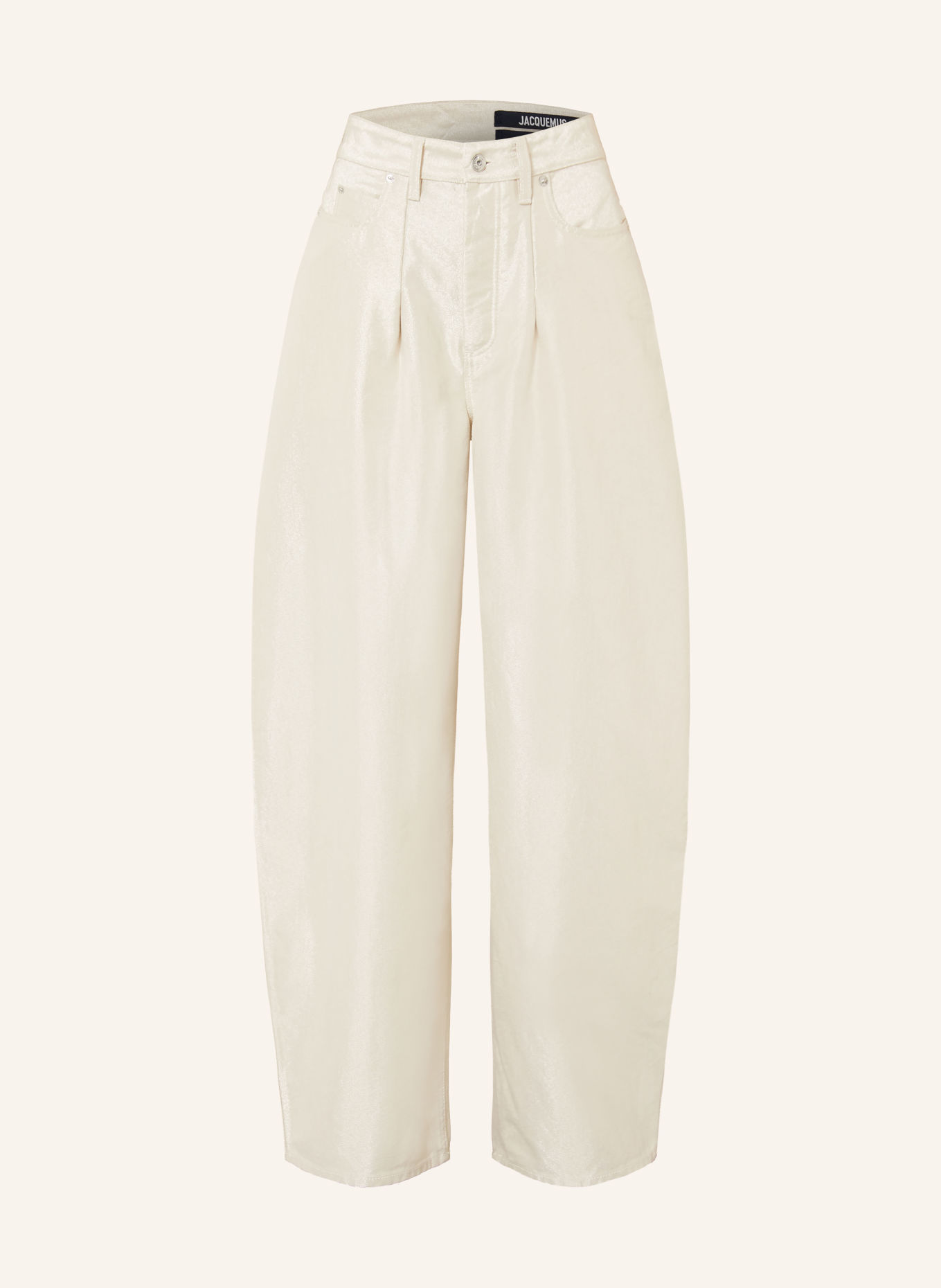 JACQUEMUS Trousers LE DE-NIMES: GOLD
