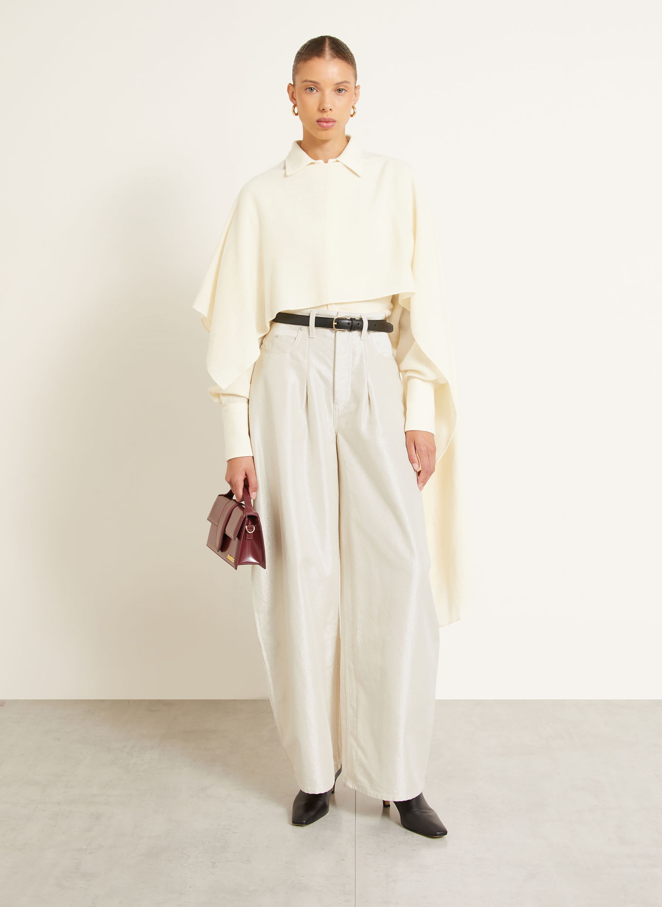 JACQUEMUS Trousers LE DE-NIMES: GOLD