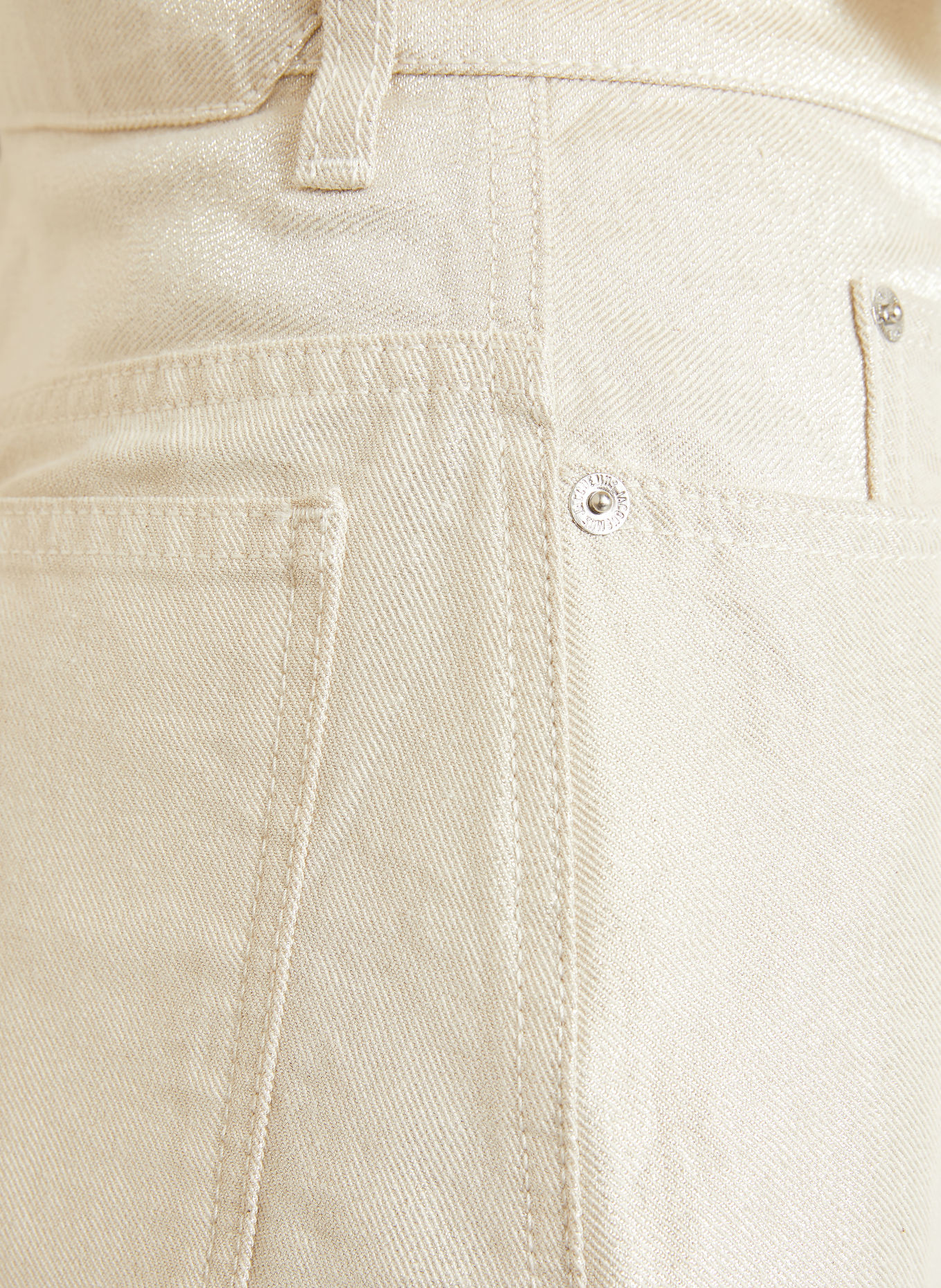 JACQUEMUS Trousers LE DE-NIMES: GOLD