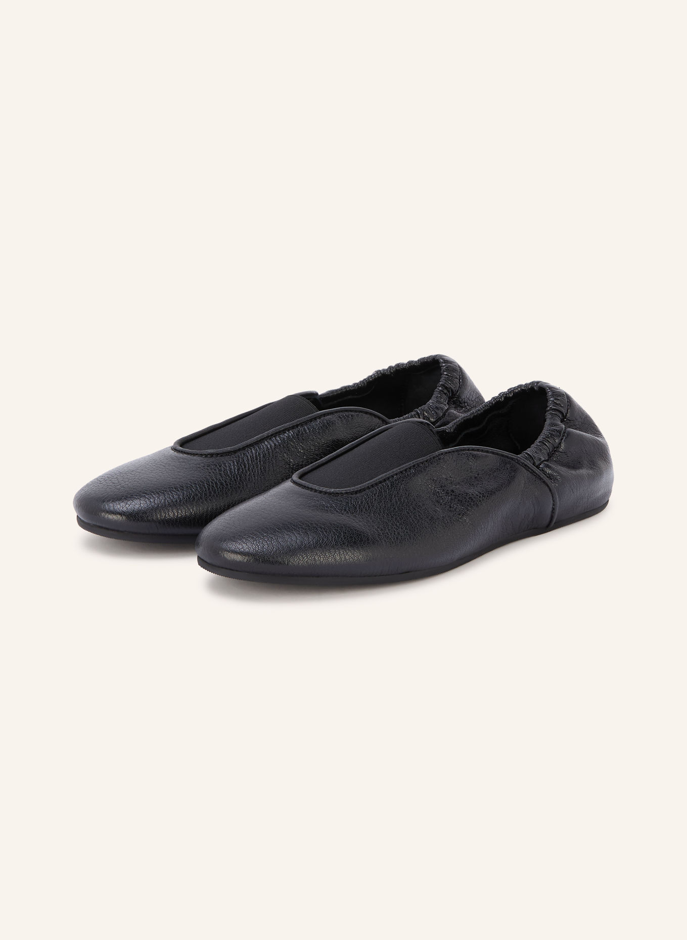 JACQUEMUS Ballerinaskor LES BALLETS: SVART