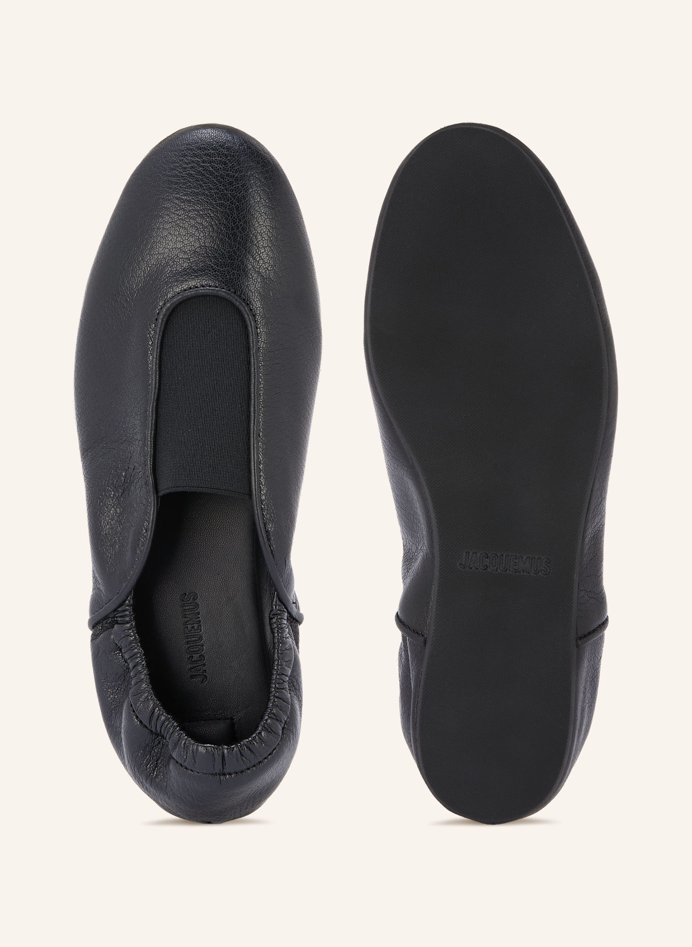JACQUEMUS Ballerinaskor LES BALLETS: SVART