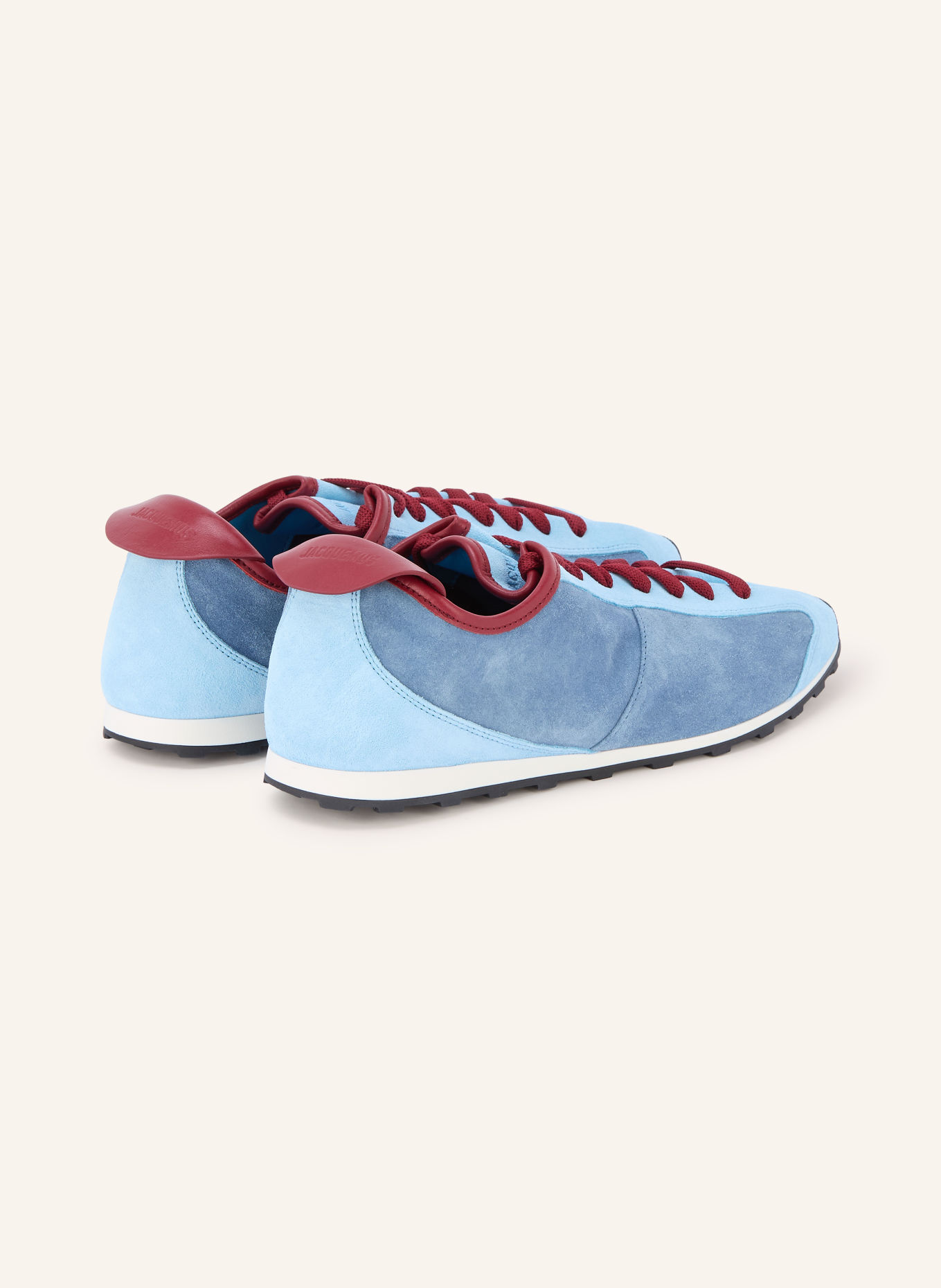 JACQUEMUS Sneaker LES TENNIS: LYSEBLÅ / MØRKERØD / BLÅ