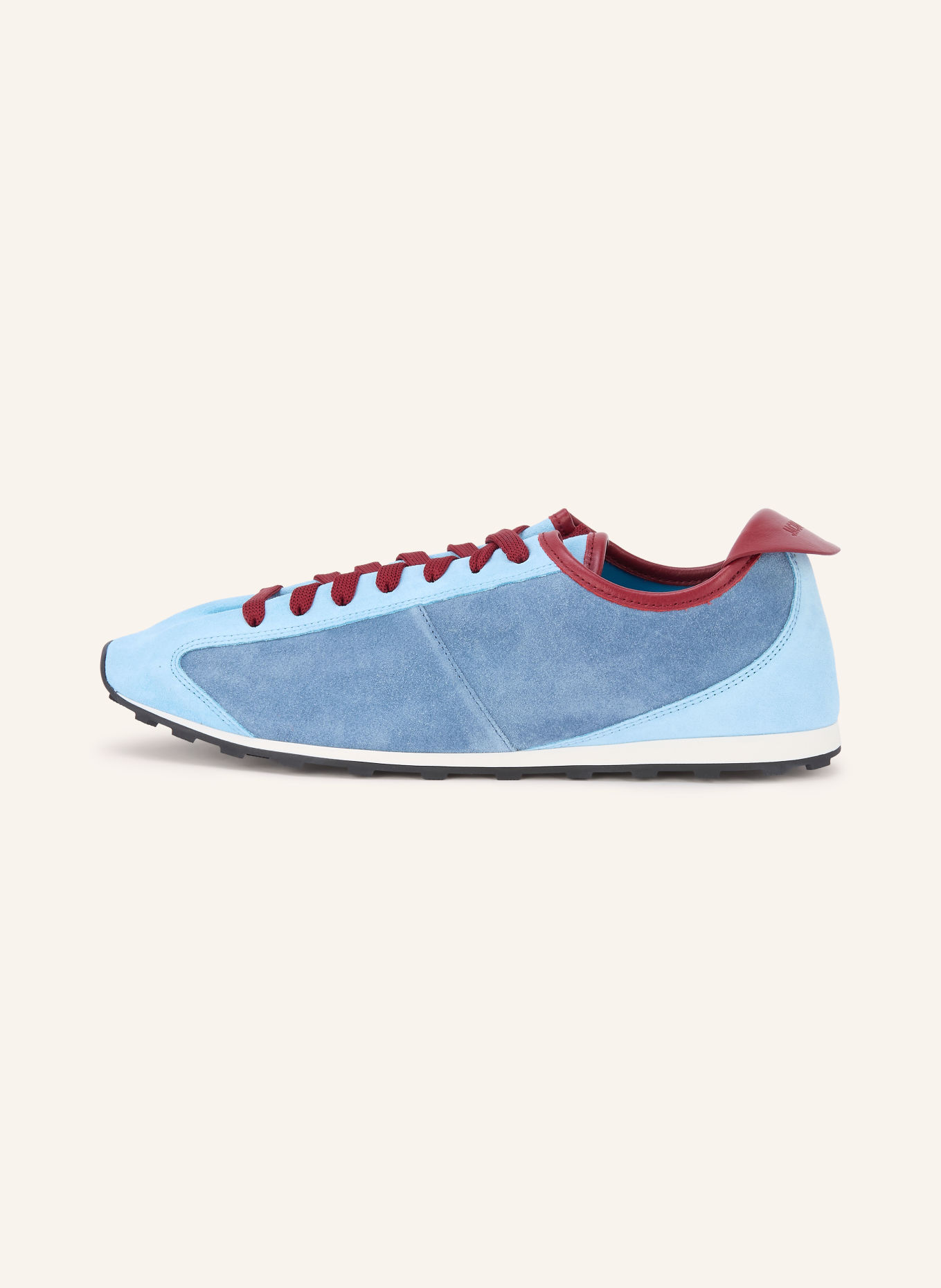 JACQUEMUS Sneaker LES TENNIS: LYSEBLÅ / MØRKERØD / BLÅ