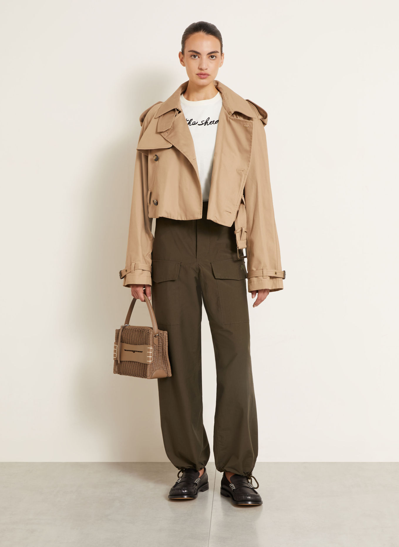 JW ANDERSON Track Pants: KHAKI
