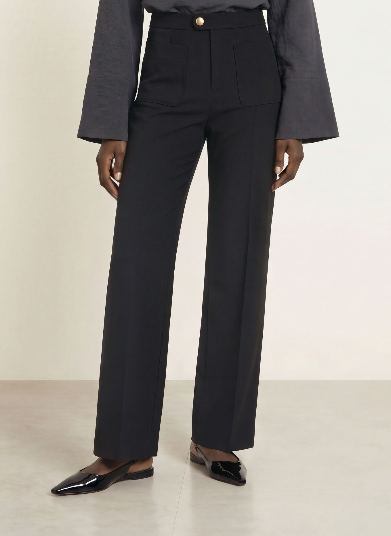 soeur Pantalon palazzo HARRY: NOIR