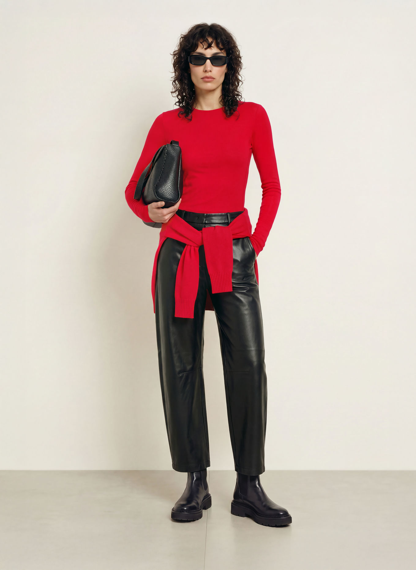 soeur LESTER Long-sleeve shirt: RED