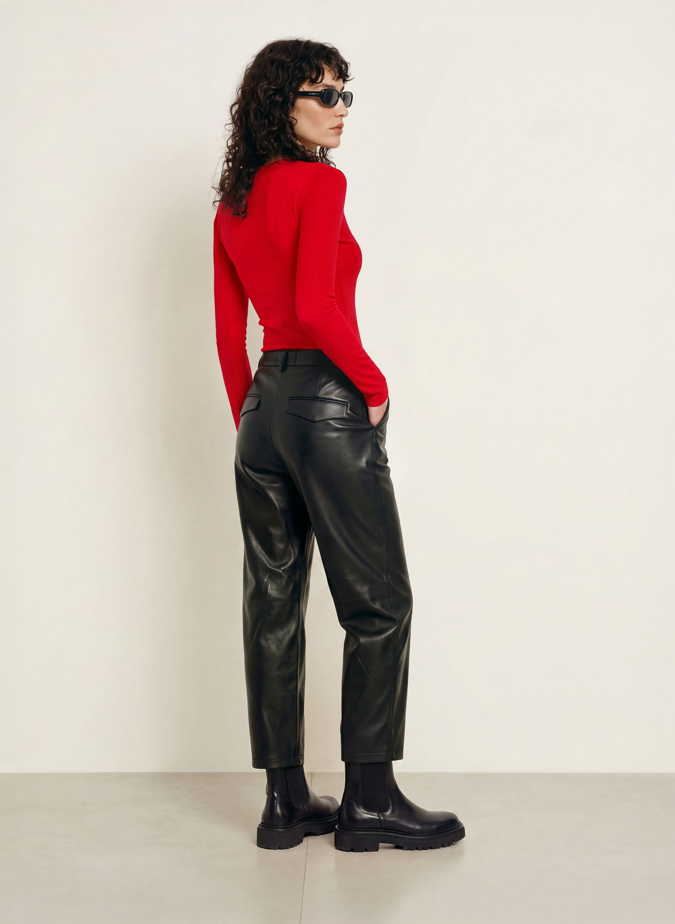 soeur LESTER Long-sleeve shirt: RED