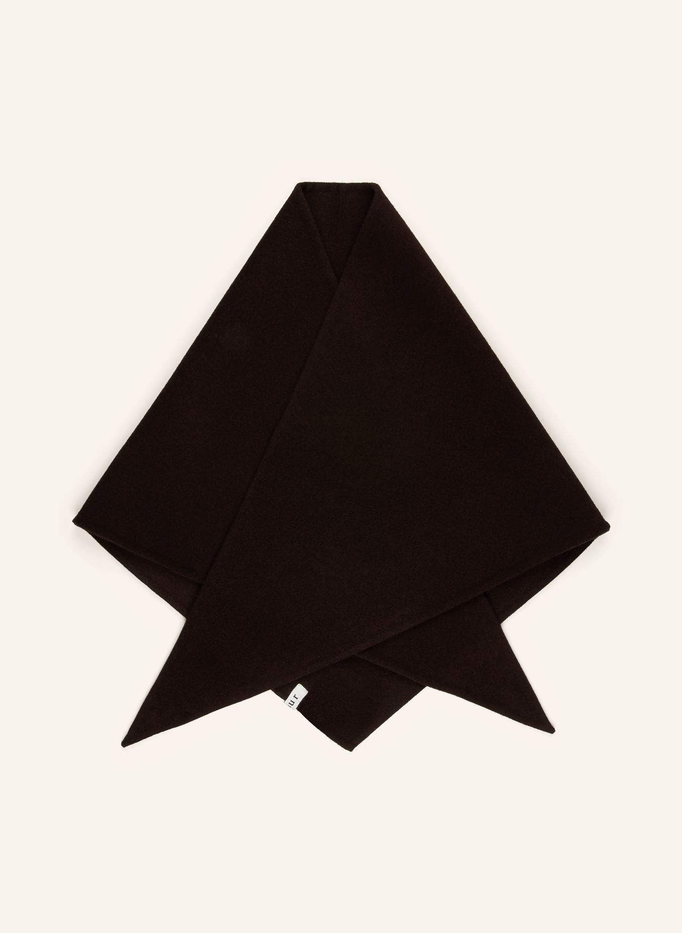 soeur Foulard triangulaire JAMELIA: MARRON FONCÉ