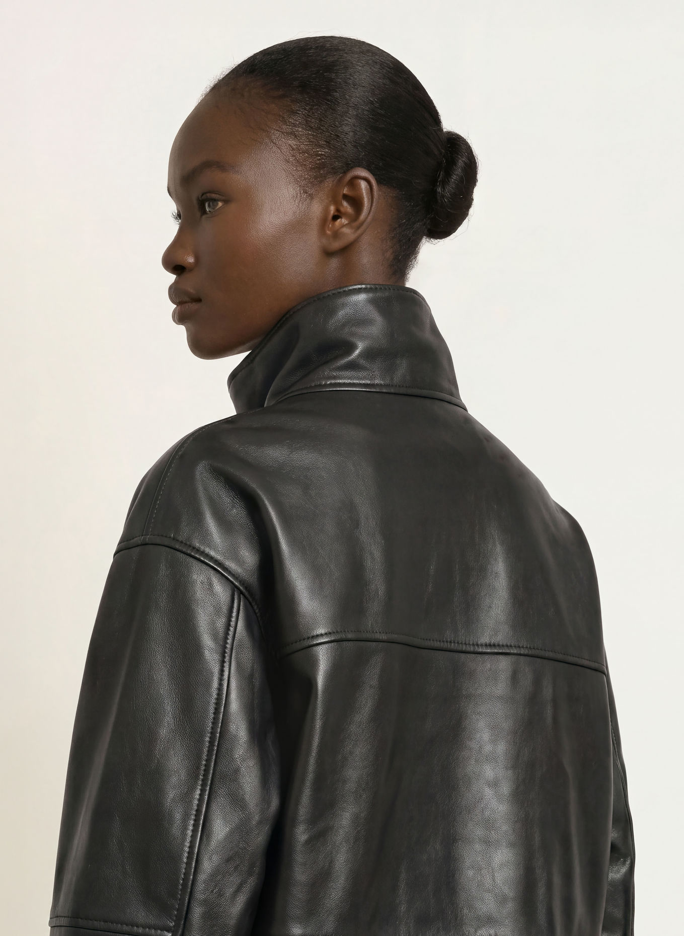 soeur Lederjacke GAMMA: SCHWARZ
