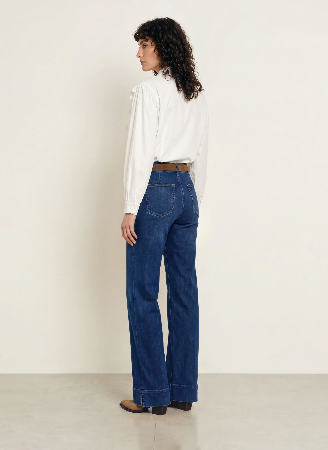 FRAME Jeansy flared LE SLICE: FOLK FOLKLORE