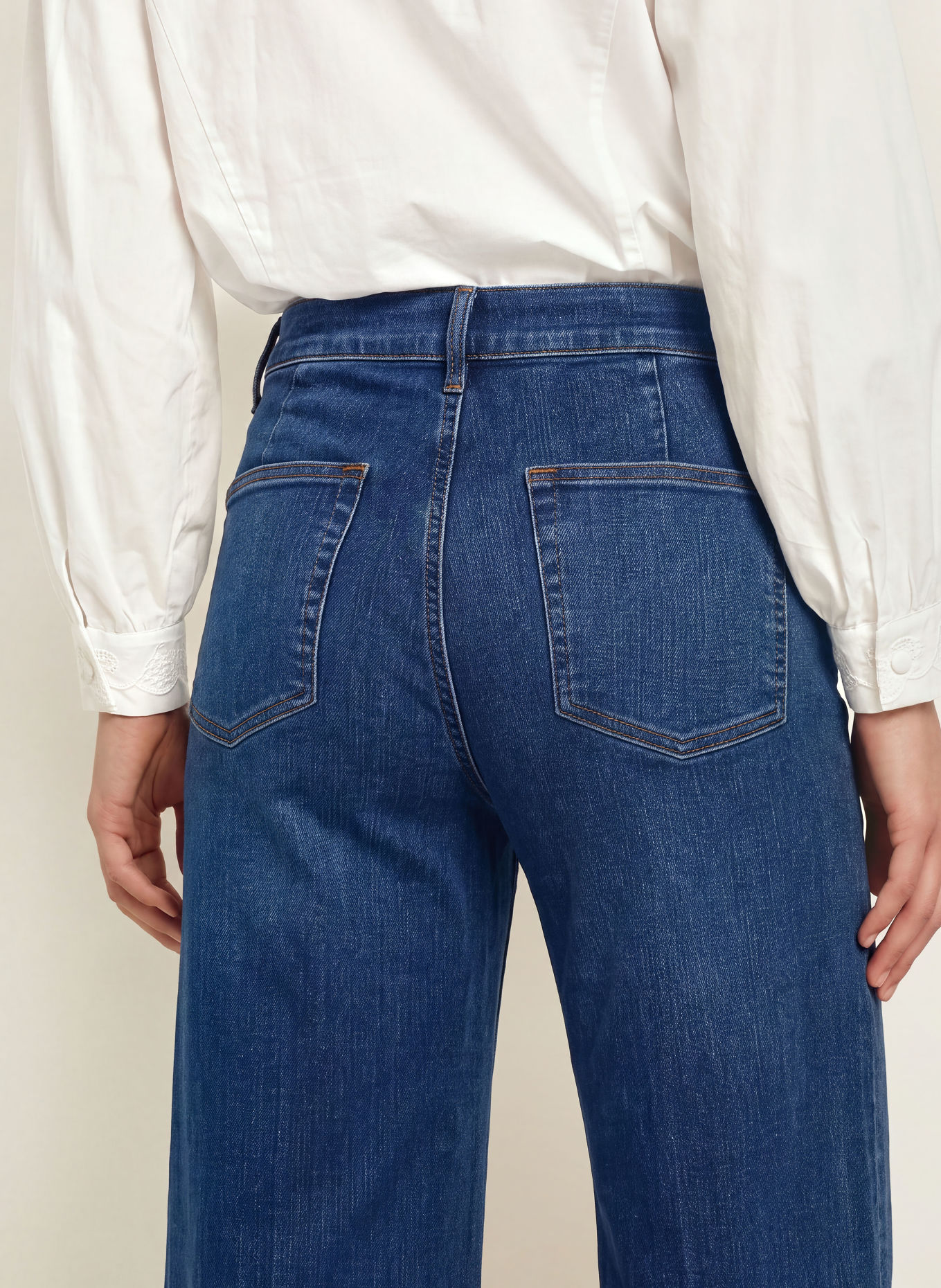 FRAME Jeansy flared LE SLICE: FOLK FOLKLORE