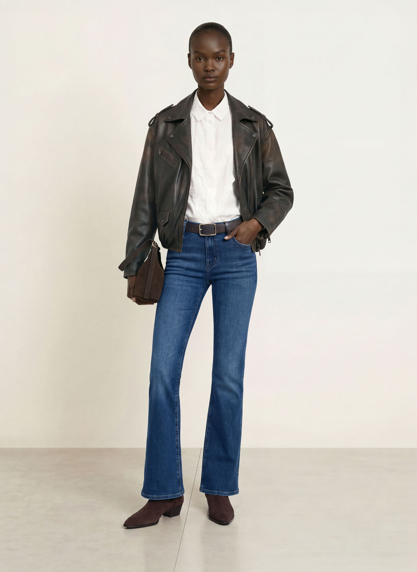 FRAME Straight Jeans THE RODEO: SODW SHOWDOWN