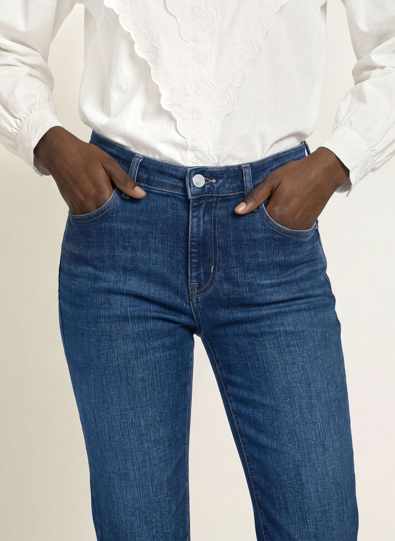 FRAME Straight Jeans THE RODEO: SODW SHOWDOWN