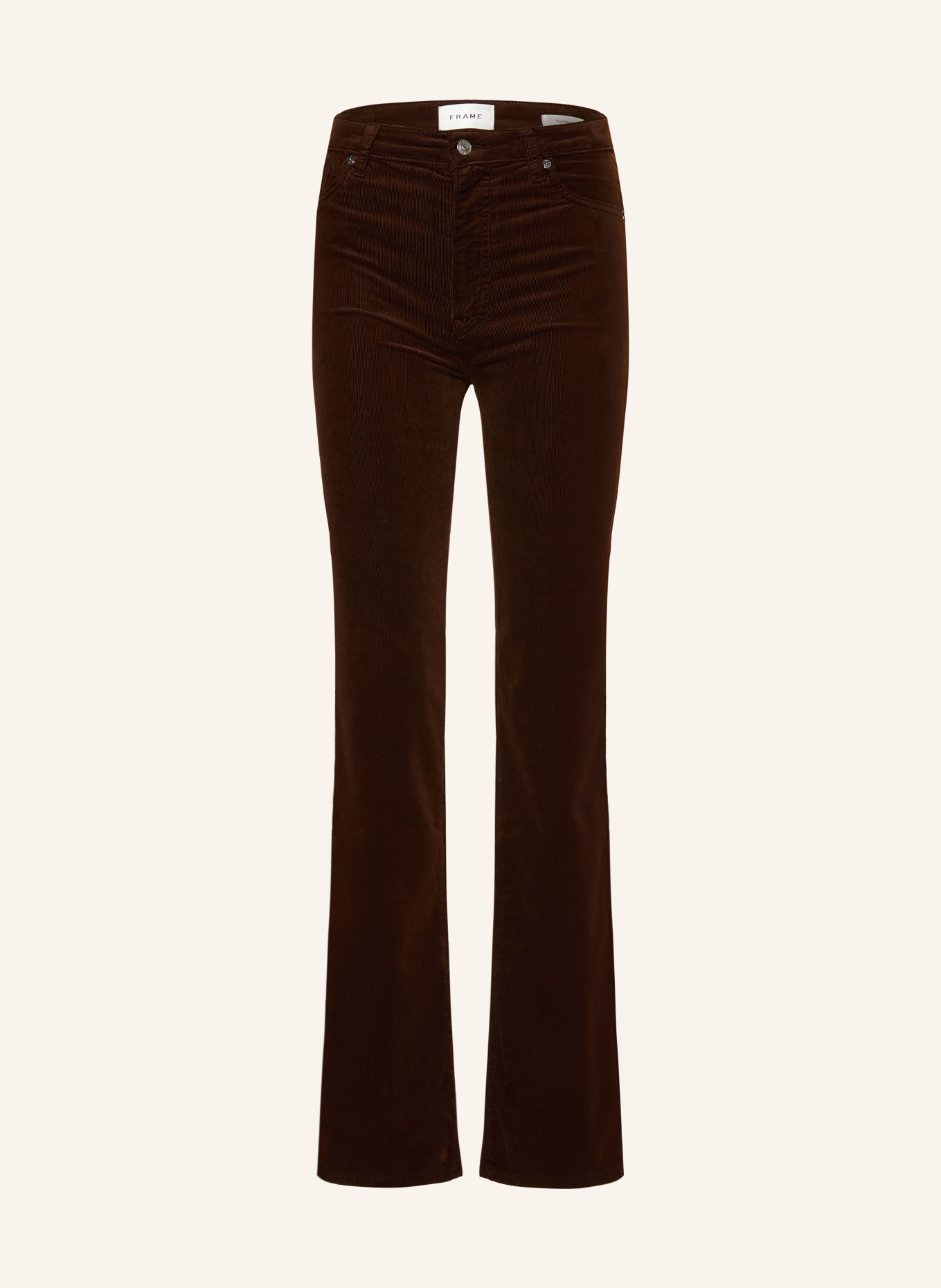 FRAME Pantalon bootcut THE CORDUROY REBOOT en velours côtelé: ESPR ESPRESSO