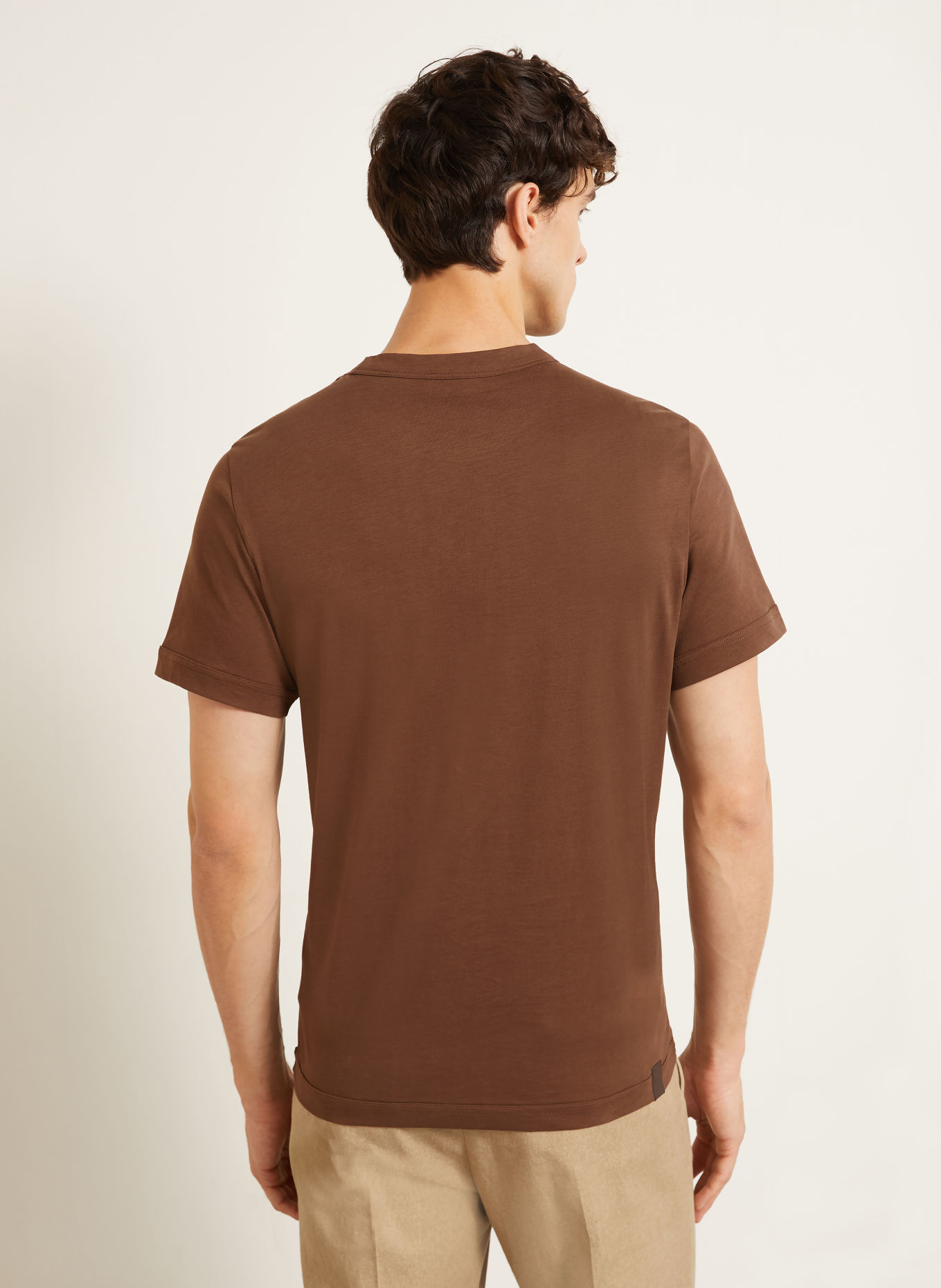 MONCLER T-shirt: BROWN