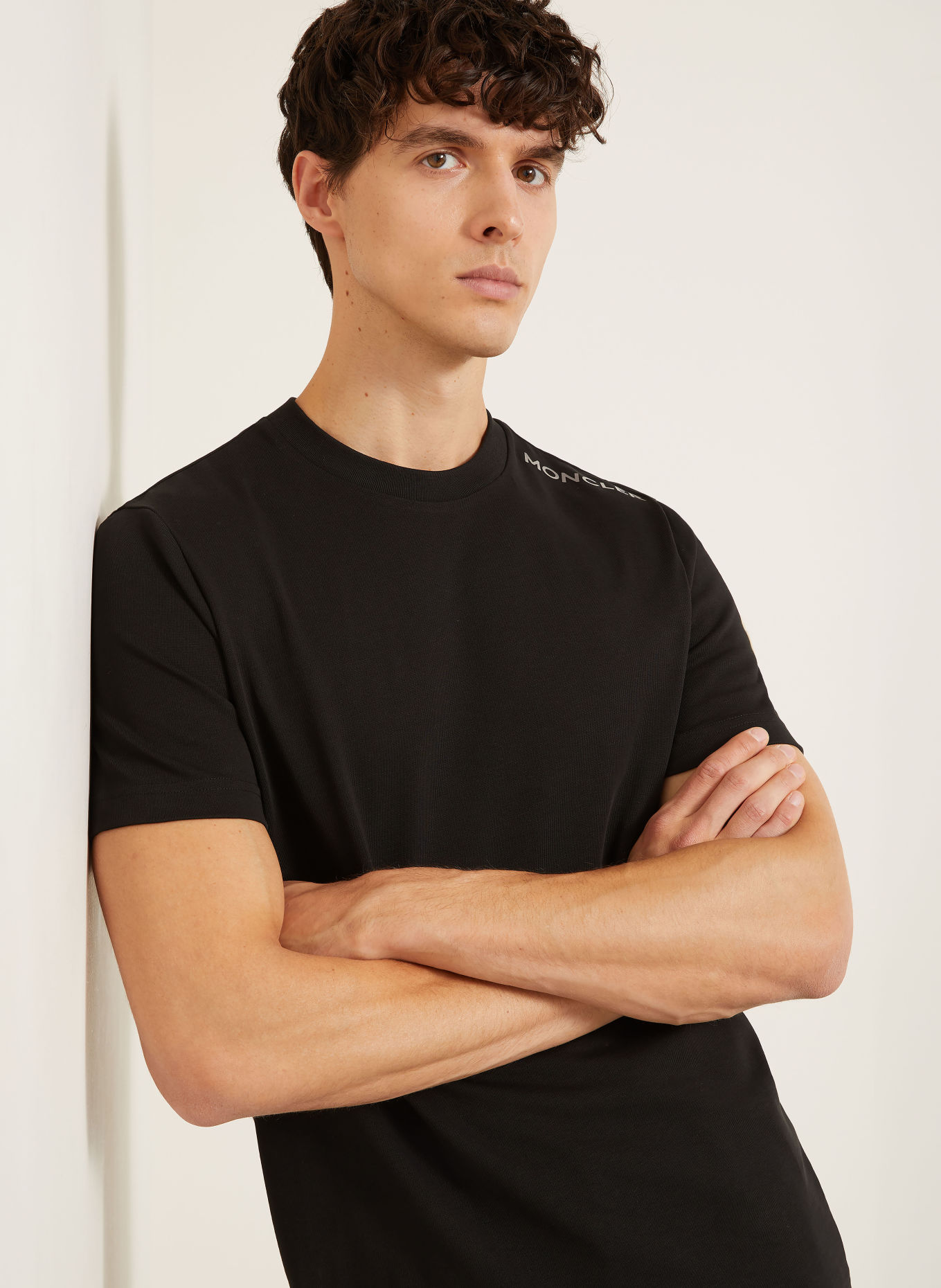 MONCLER T-shirt: ZWART