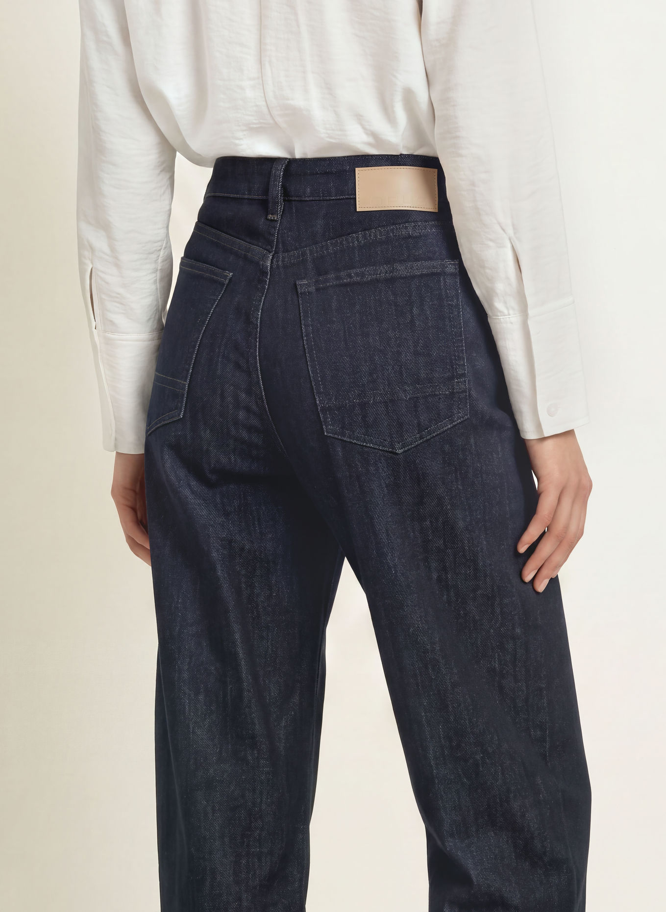 OPUS Barrel jeans LOLAH: 70419 rinsed blue