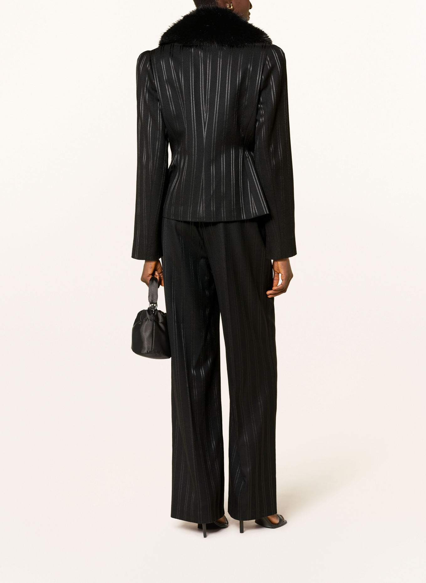 Joseph Ribkoff Pantaloni Marlene: NEGRU