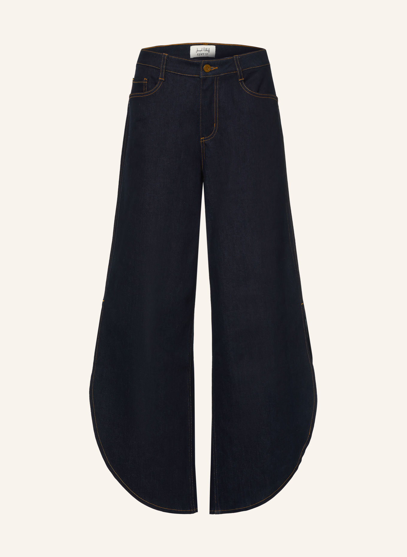 Joseph Ribkoff Jeansy typu barrel: 3302 Dark Denim