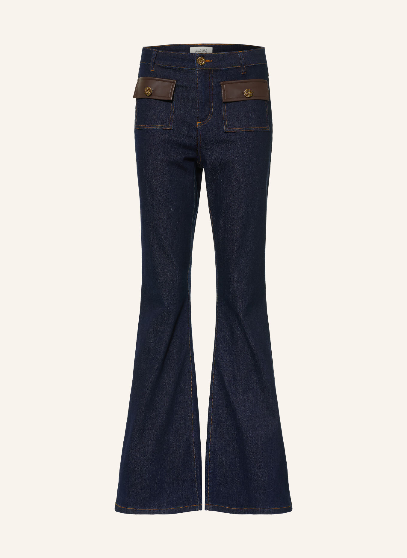 Joseph Ribkoff Flared jeans: 3302 Dark Denim