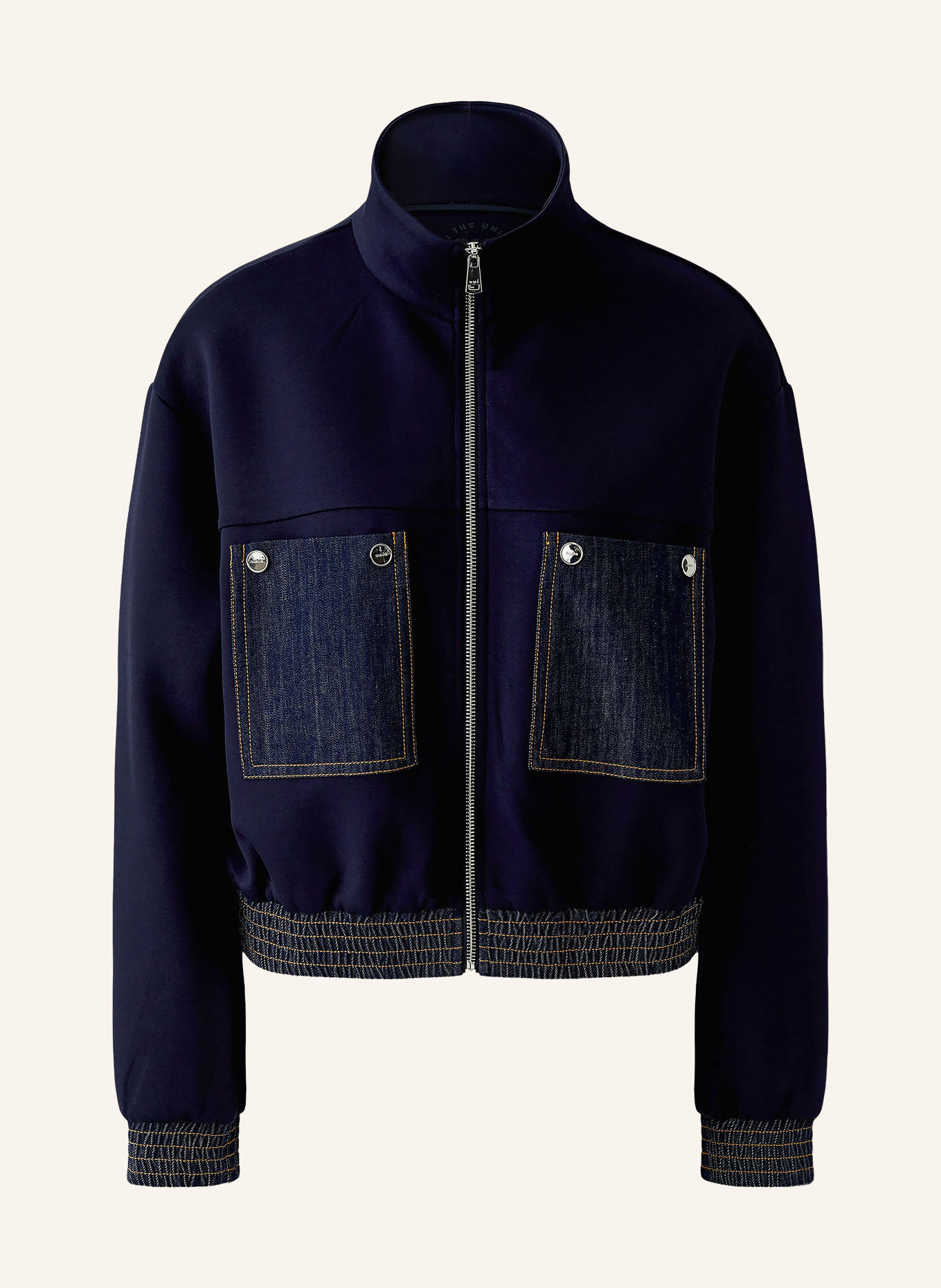 oui Veste: BLEU FONCÉ